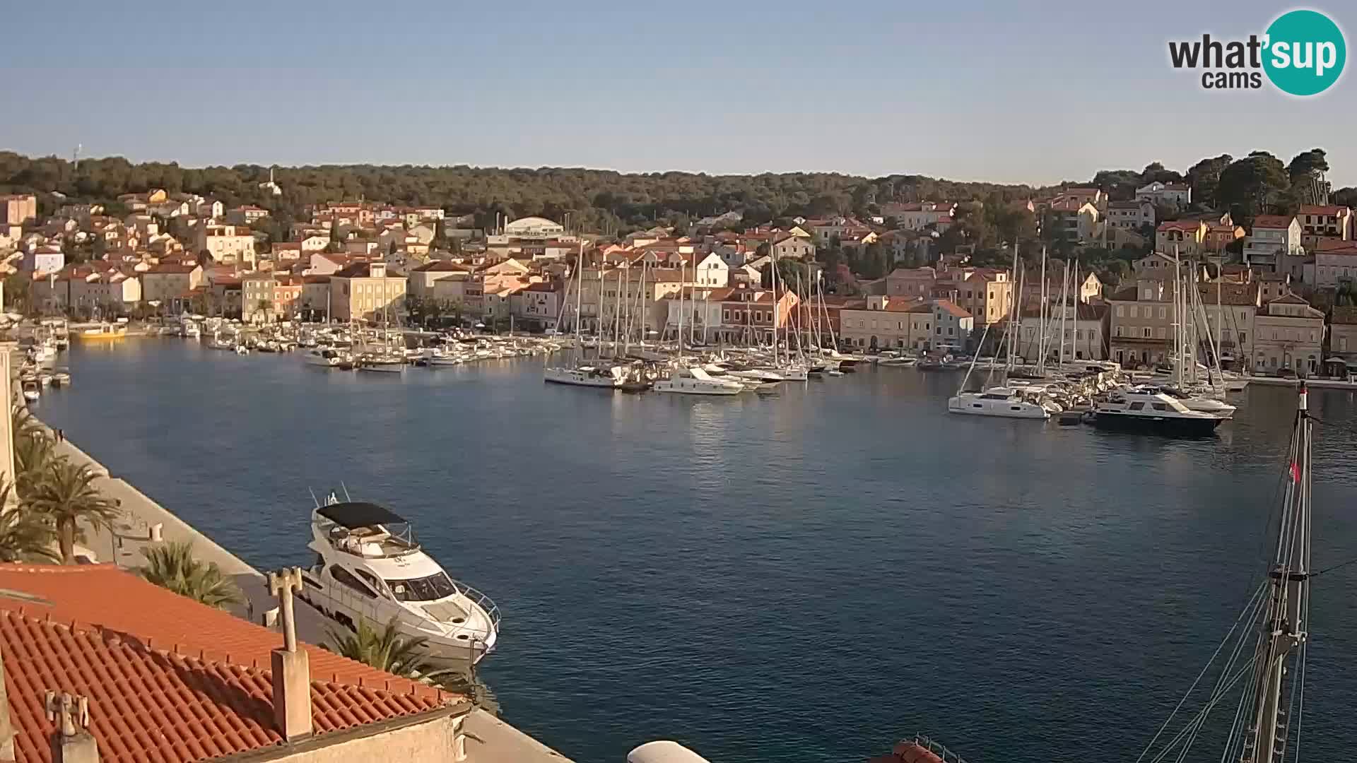 Webcam Live Mali Lošinj – Riva Lošinjskih kapetana