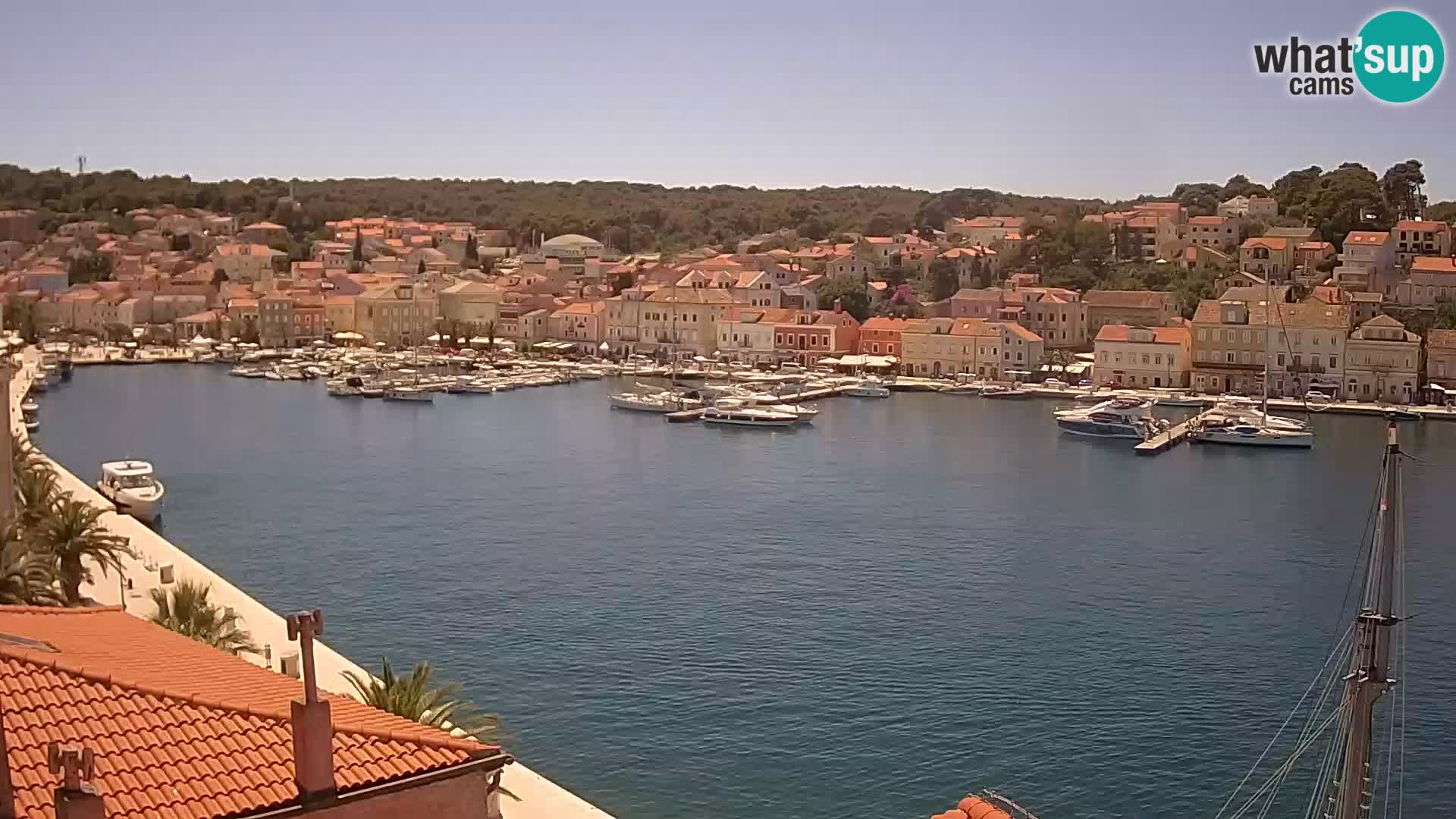 Webcam Live Mali Lošinj – Riva Lošinjskih kapetana