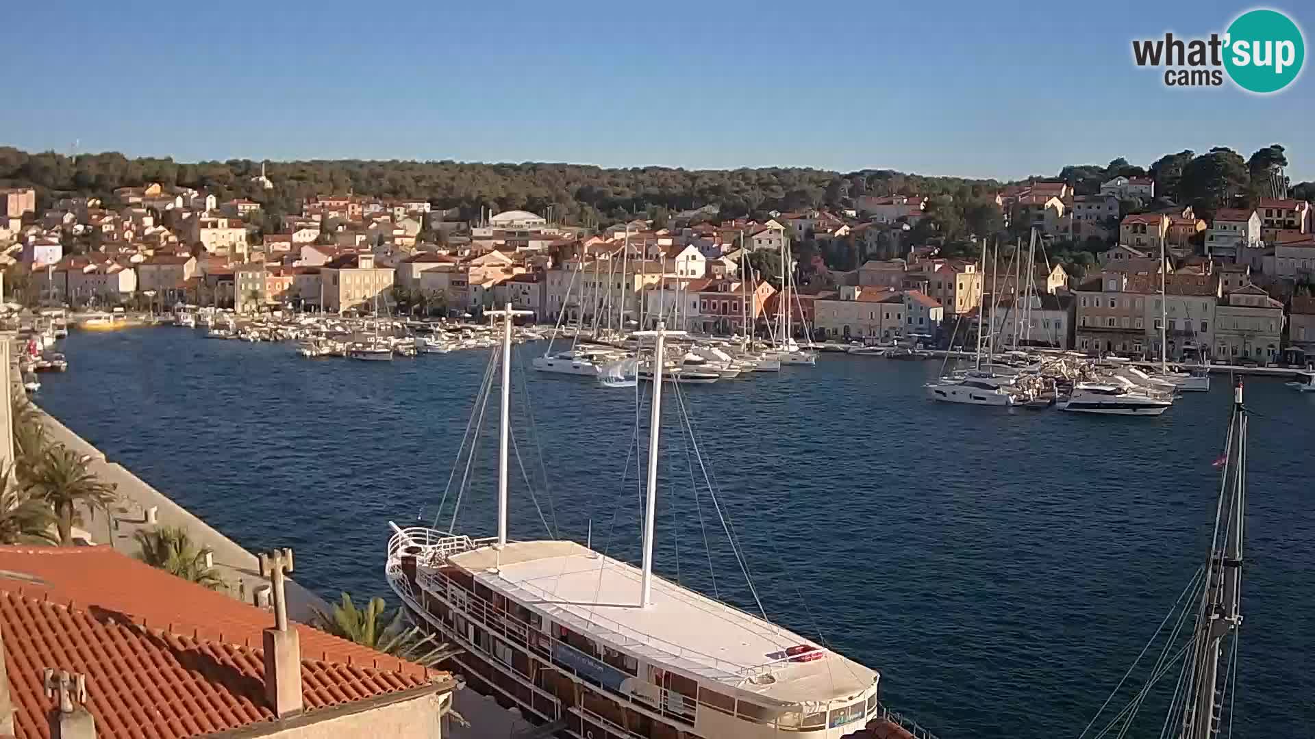 Webcam Live Mali Lošinj – Riva Lošinjskih kapetana