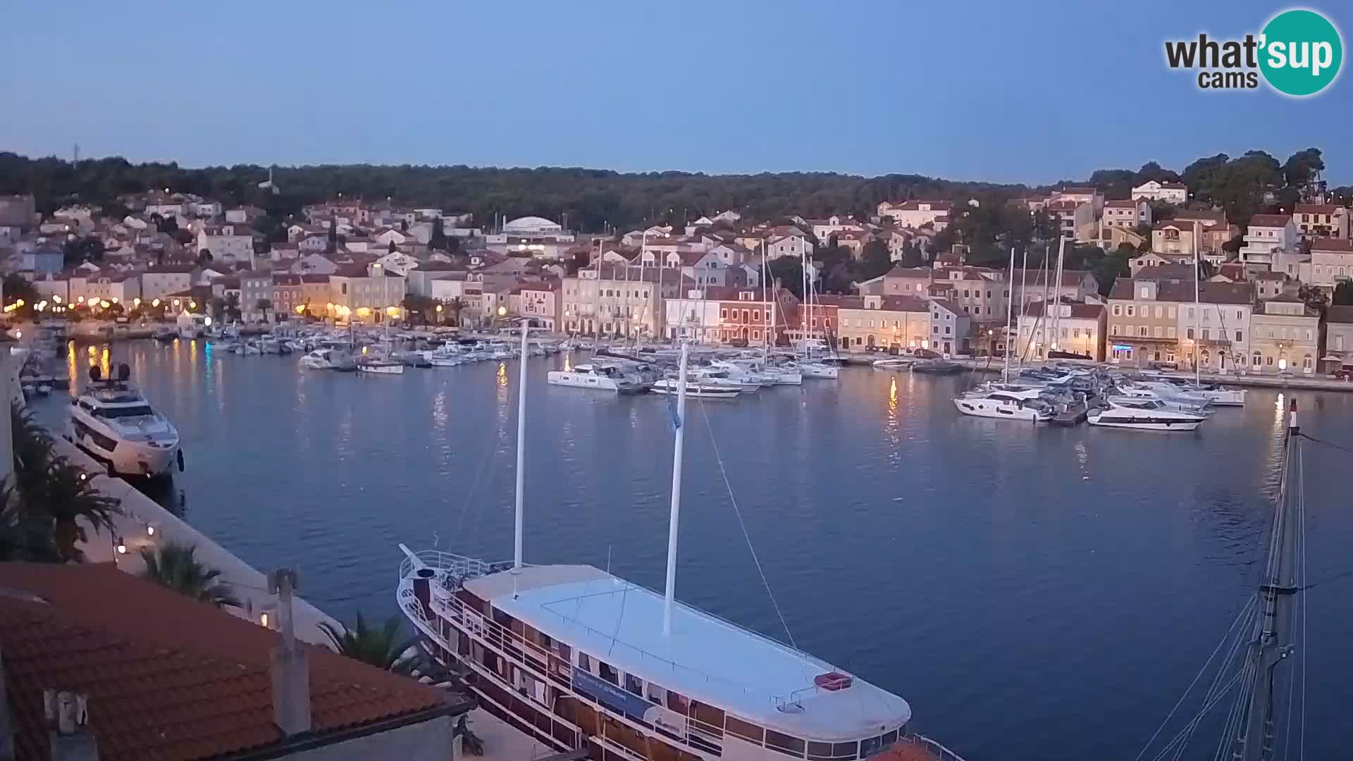 Webcam Mali Lošinj Riva Lošinjskih kapetana