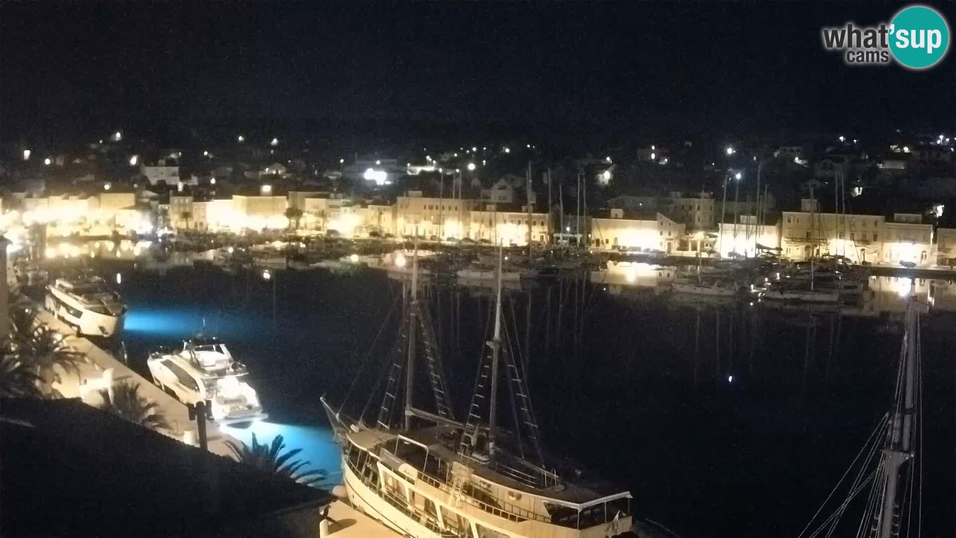 Spletna kamera Mali Lošinj Riva Lošinjskih kapitanov