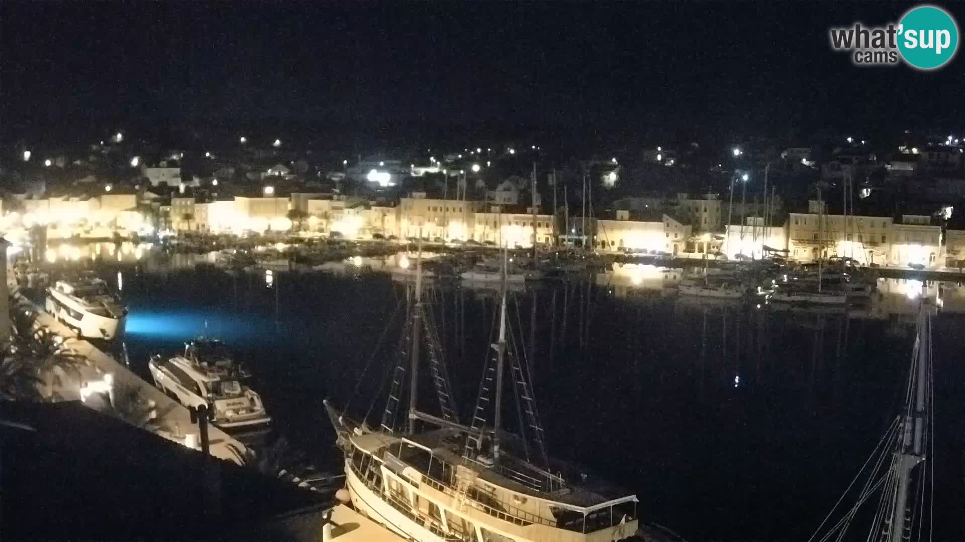 Spletna kamera Mali Lošinj Riva Lošinjskih kapitanov