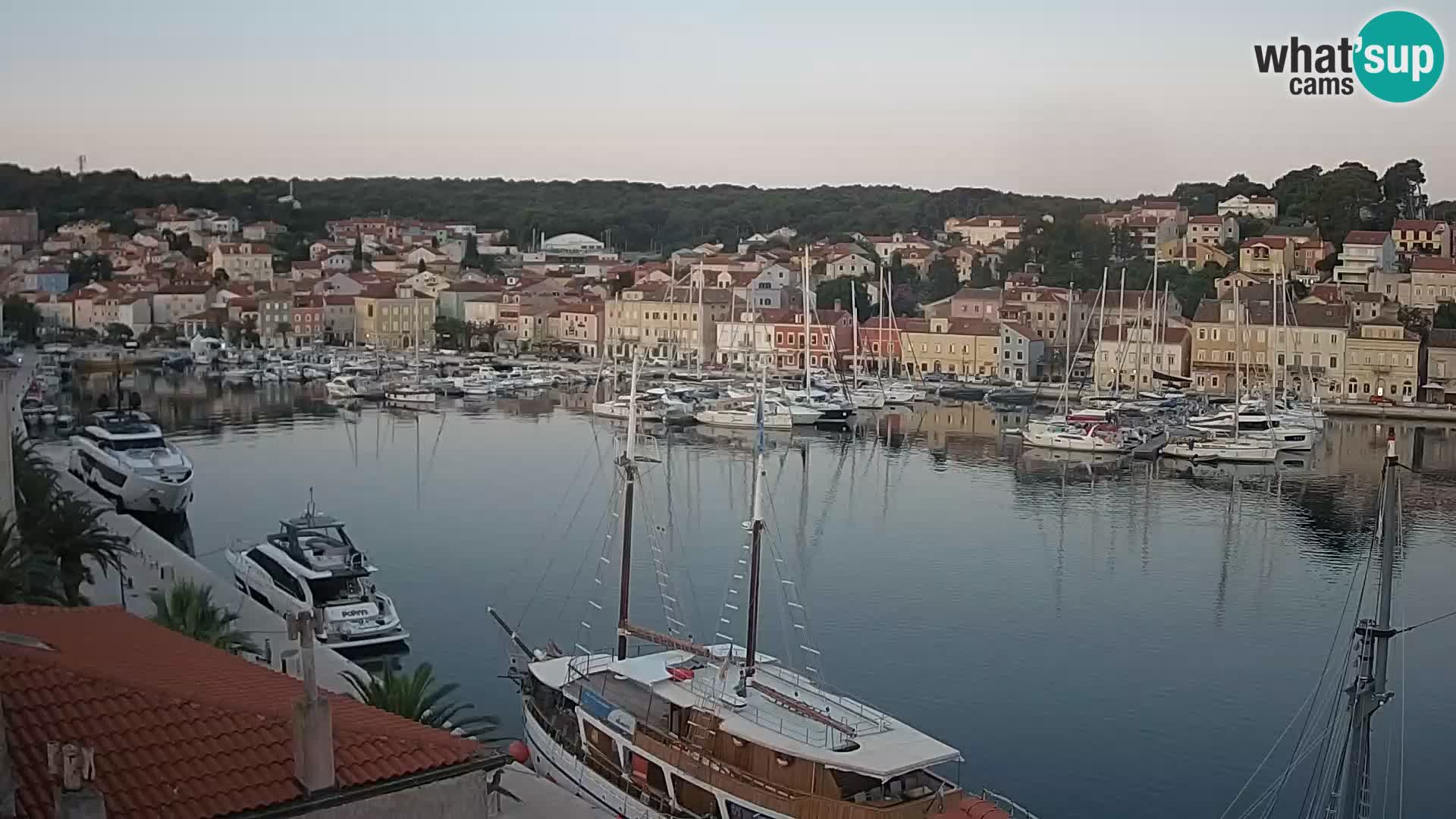 Webkamera Mali Lošinj Riva Lošinjskih kapetana