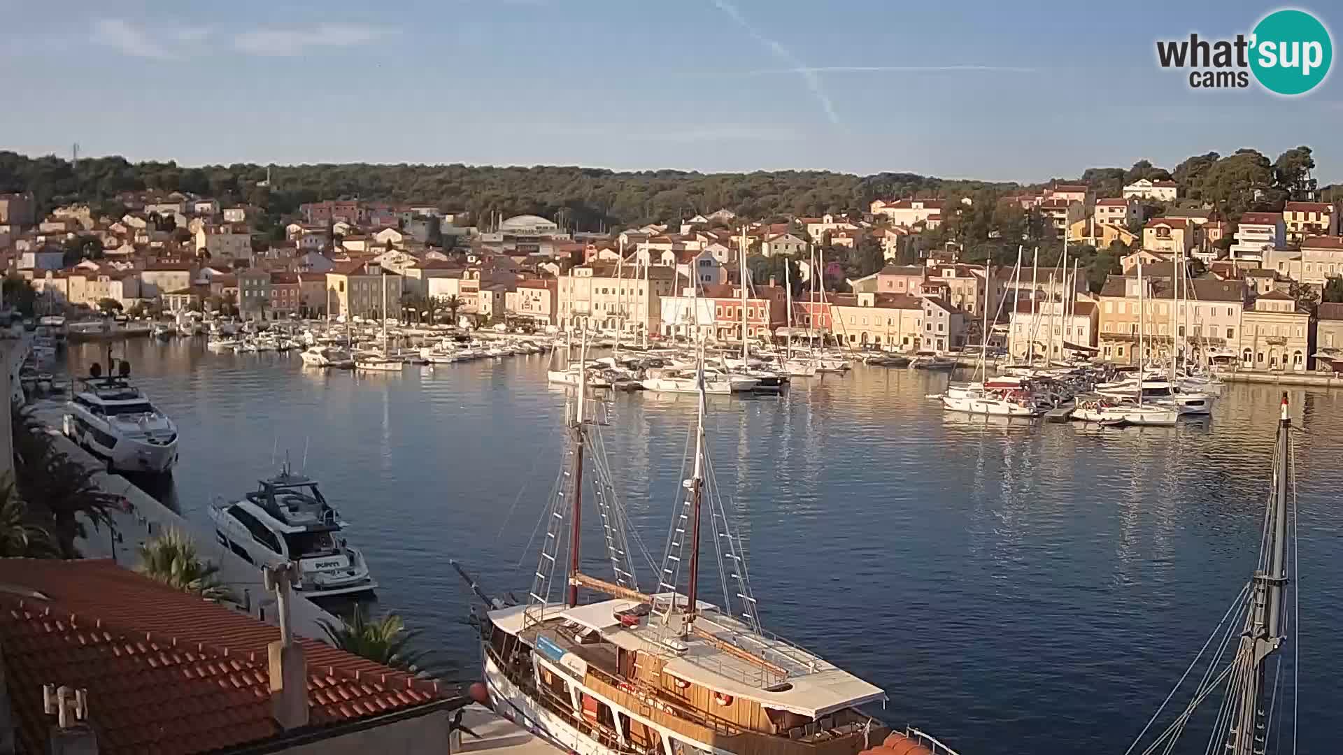 Webcam Live Mali Lošinj – Riva Lošinjskih kapetana
