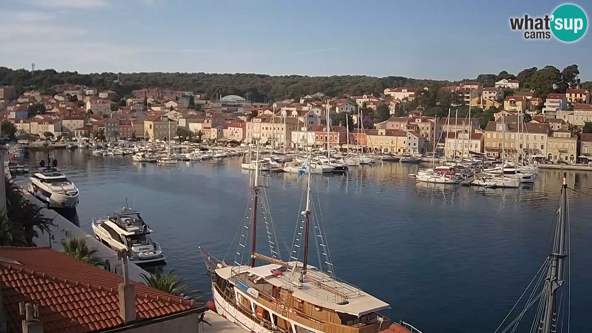 Webcam live – Lussinpiccolo – Riva dei capitani di Lussinpiccolo