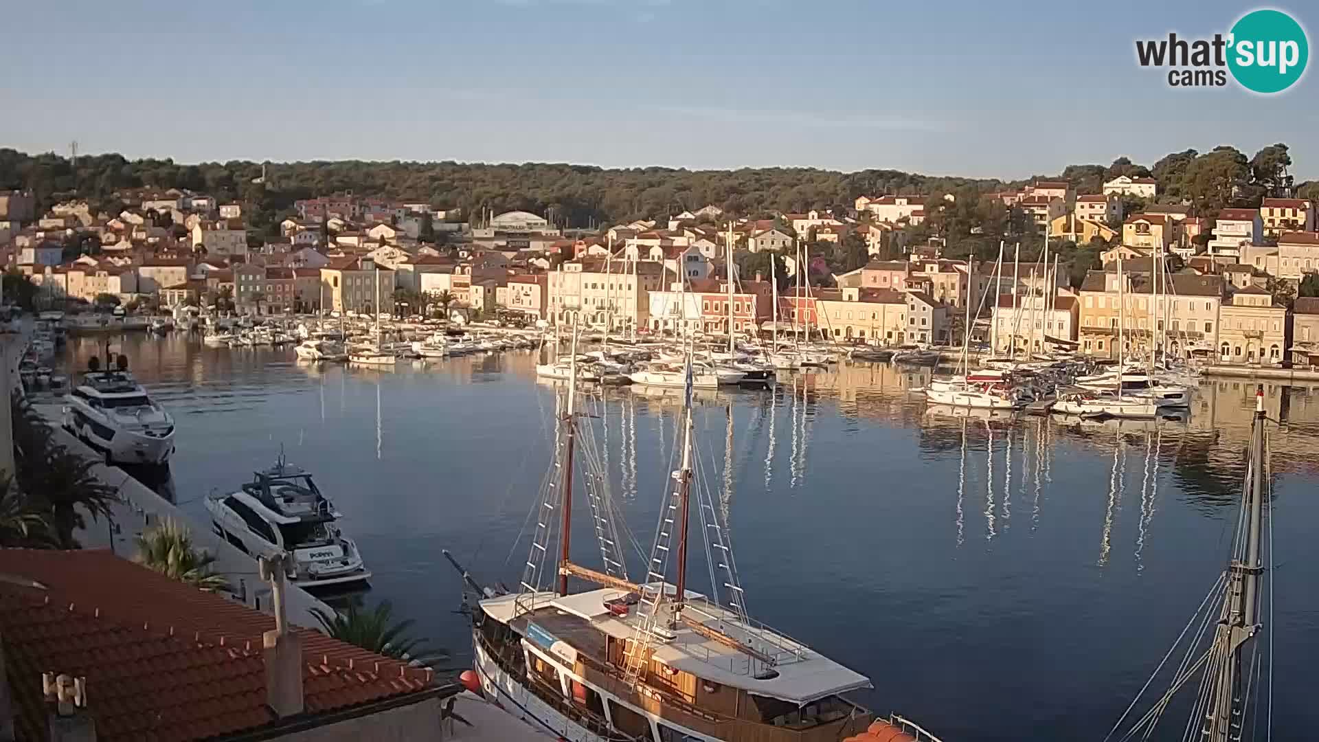 Webcam Live Mali Lošinj – Riva Lošinjskih kapetana