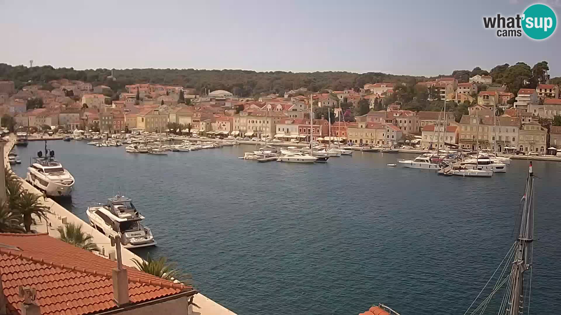 Webcam Live Mali Lošinj – Riva Lošinjskih kapetana