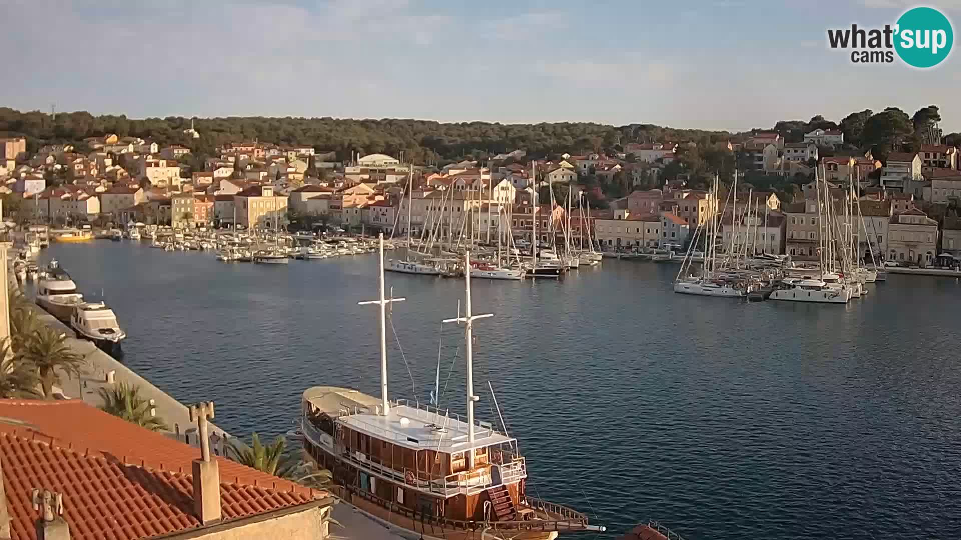 Webkamera Mali Lošinj Riva Lošinjskih kapetana
