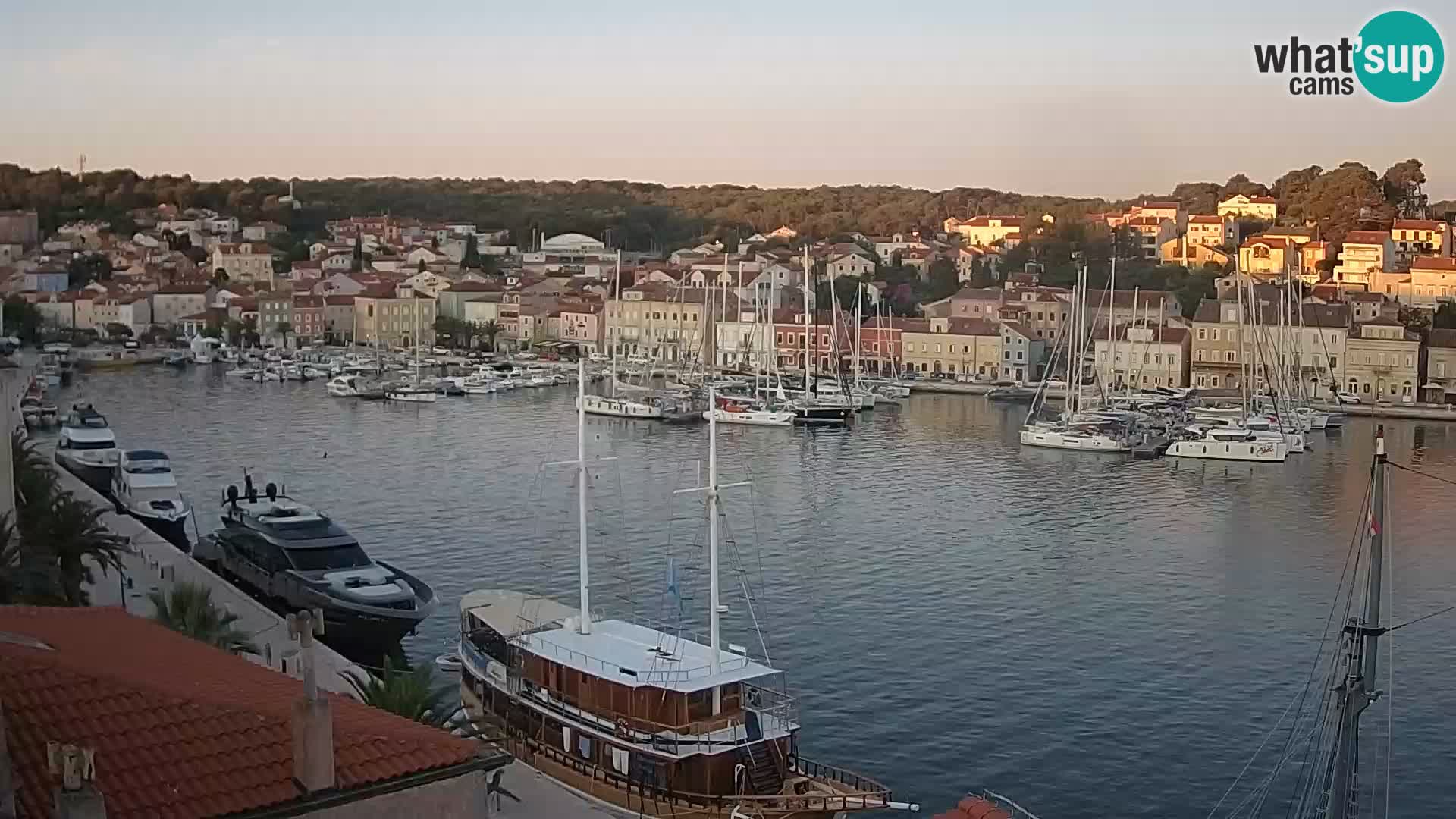 Webcam Live Mali Lošinj – Riva Lošinjskih kapetana