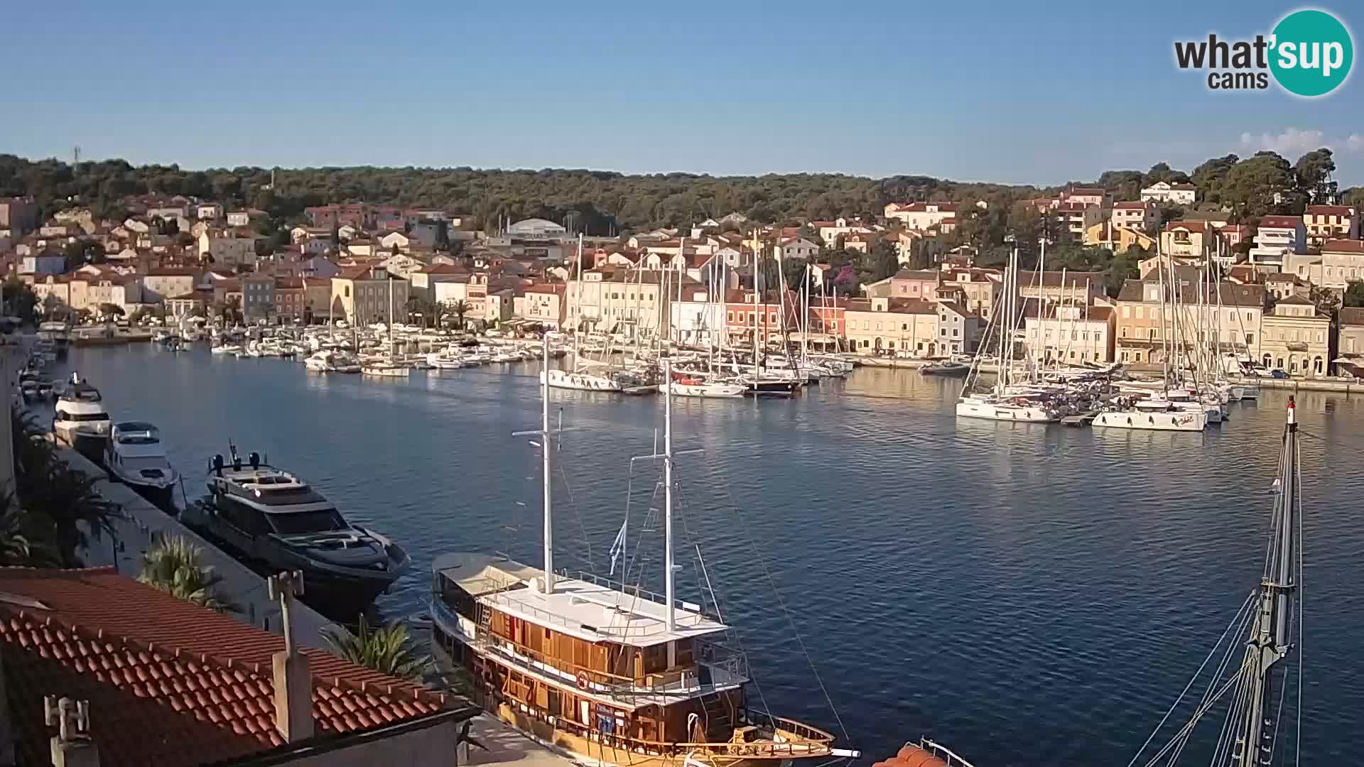 Webcam Mali Lošinj Riva Lošinjskih kapetana