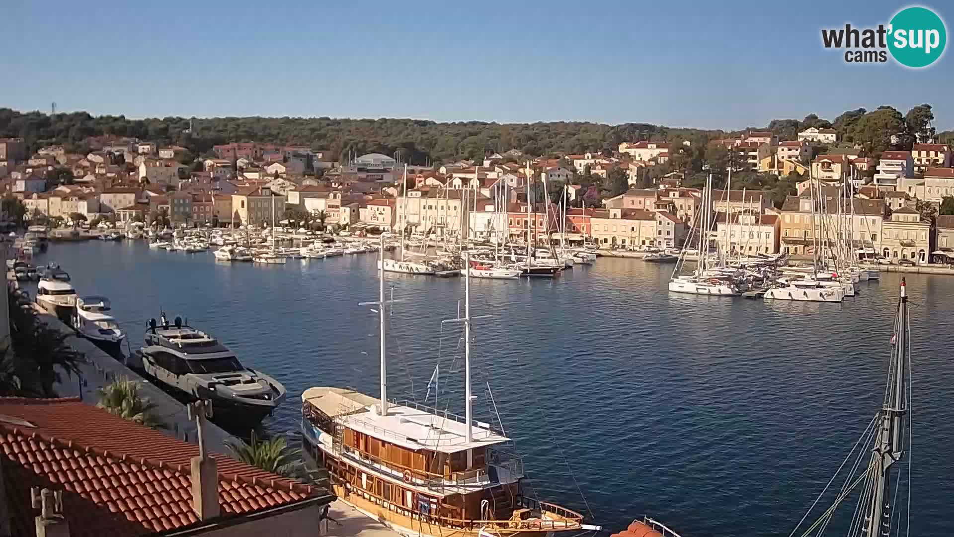 Webcam Live Mali Lošinj – Riva Lošinjskih kapetana
