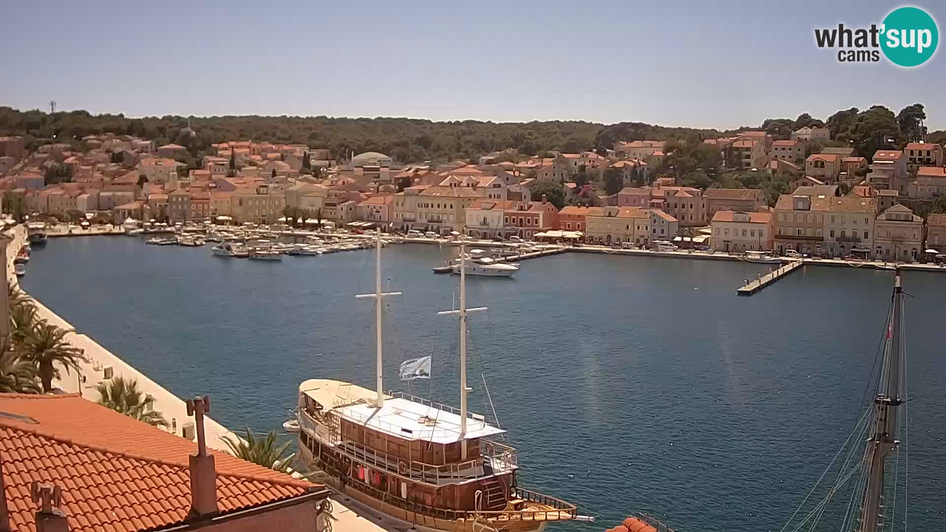 Webcam Live Mali Lošinj – Riva Lošinjskih kapetana