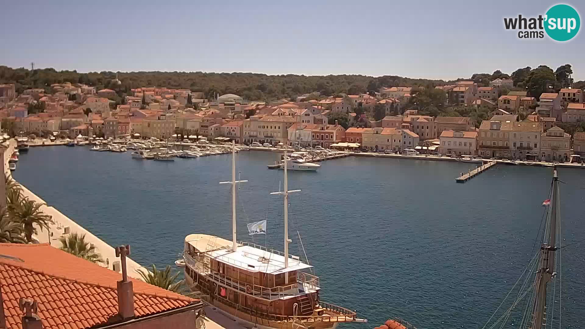 Webcam Mali Lošinj Riva Lošinjskih kapetana