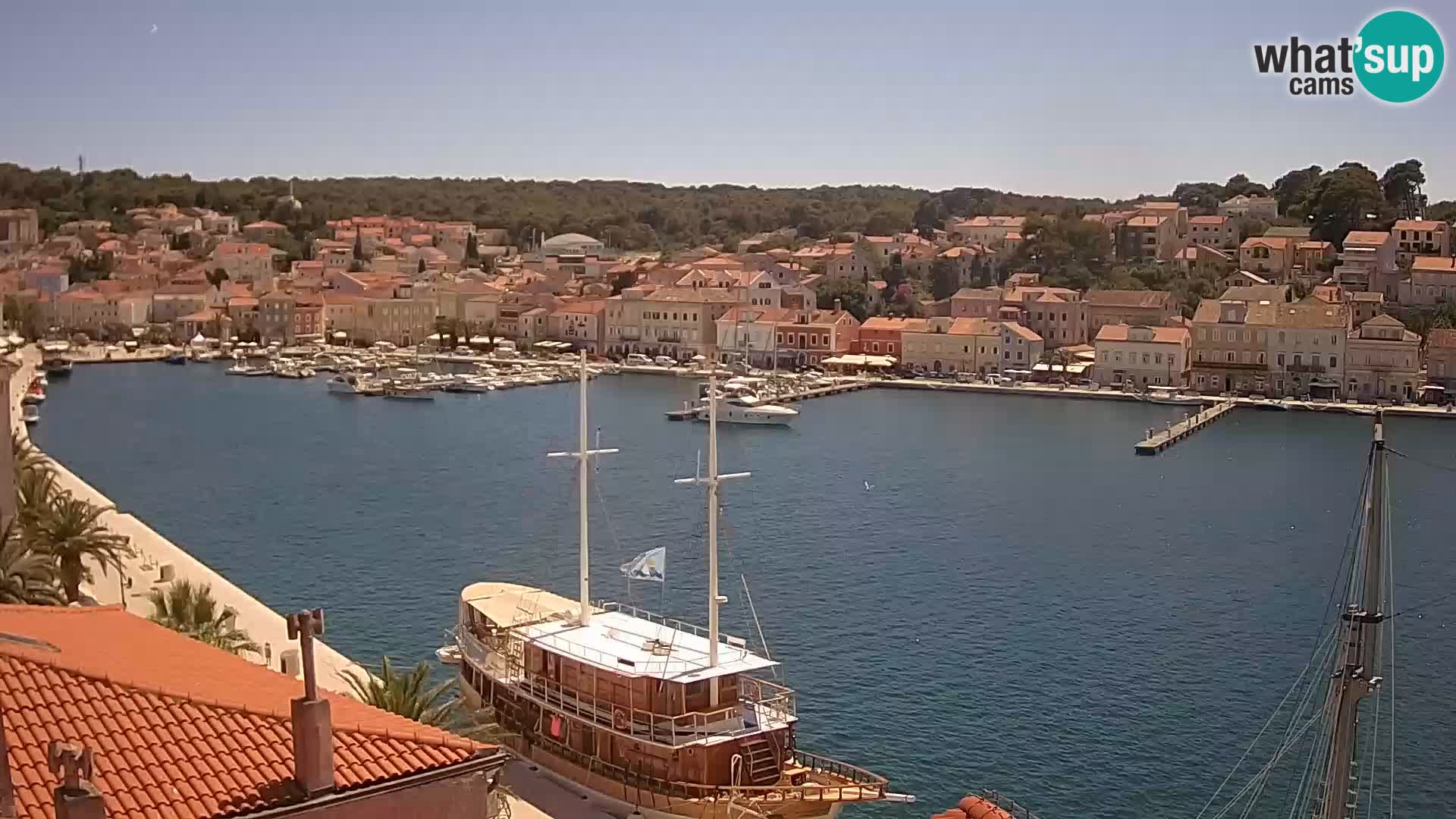 Webcam Mali Lošinj – Riva Lošinjskih kapetana