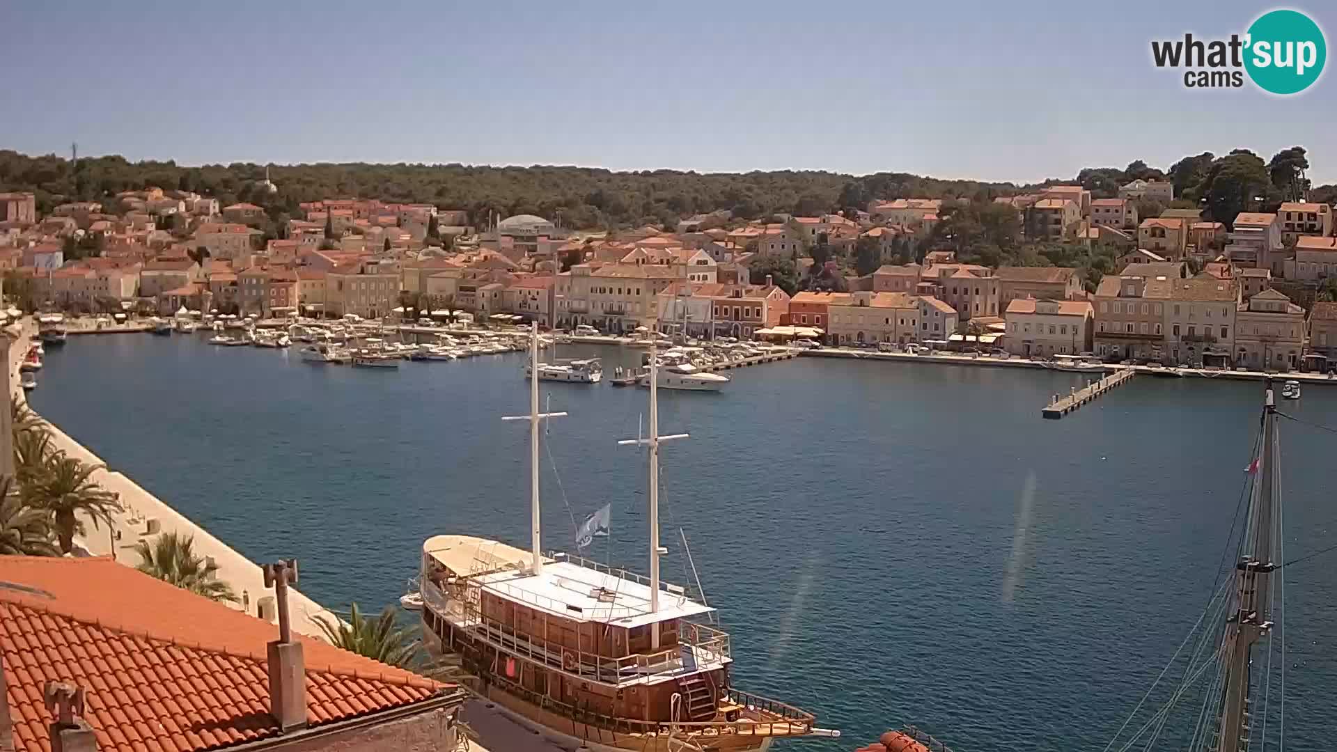 Webcam Mali Lošinj – Riva Lošinjskih kapetana