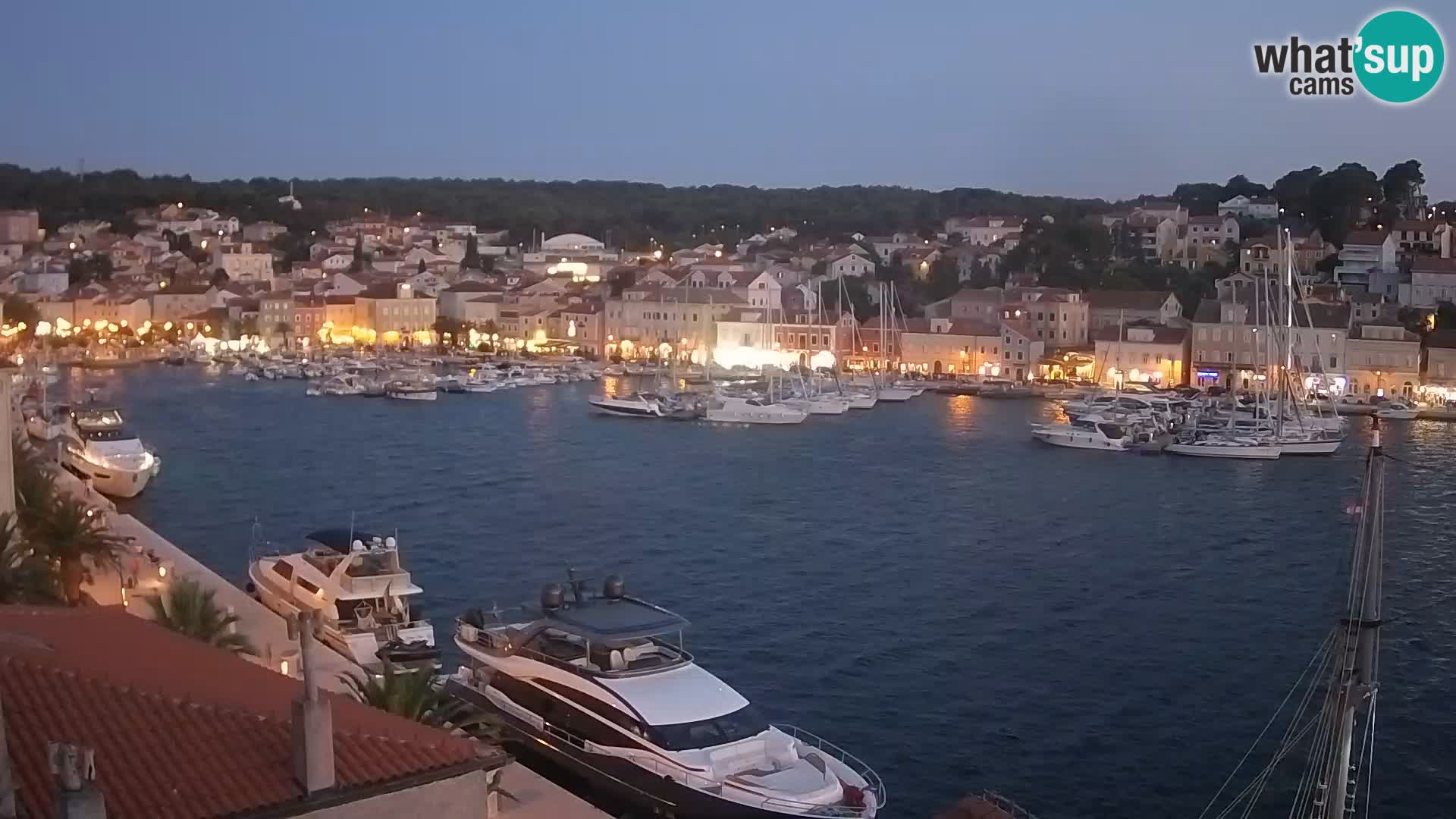 Webkamera Mali Lošinj Riva Lošinjskih kapetana