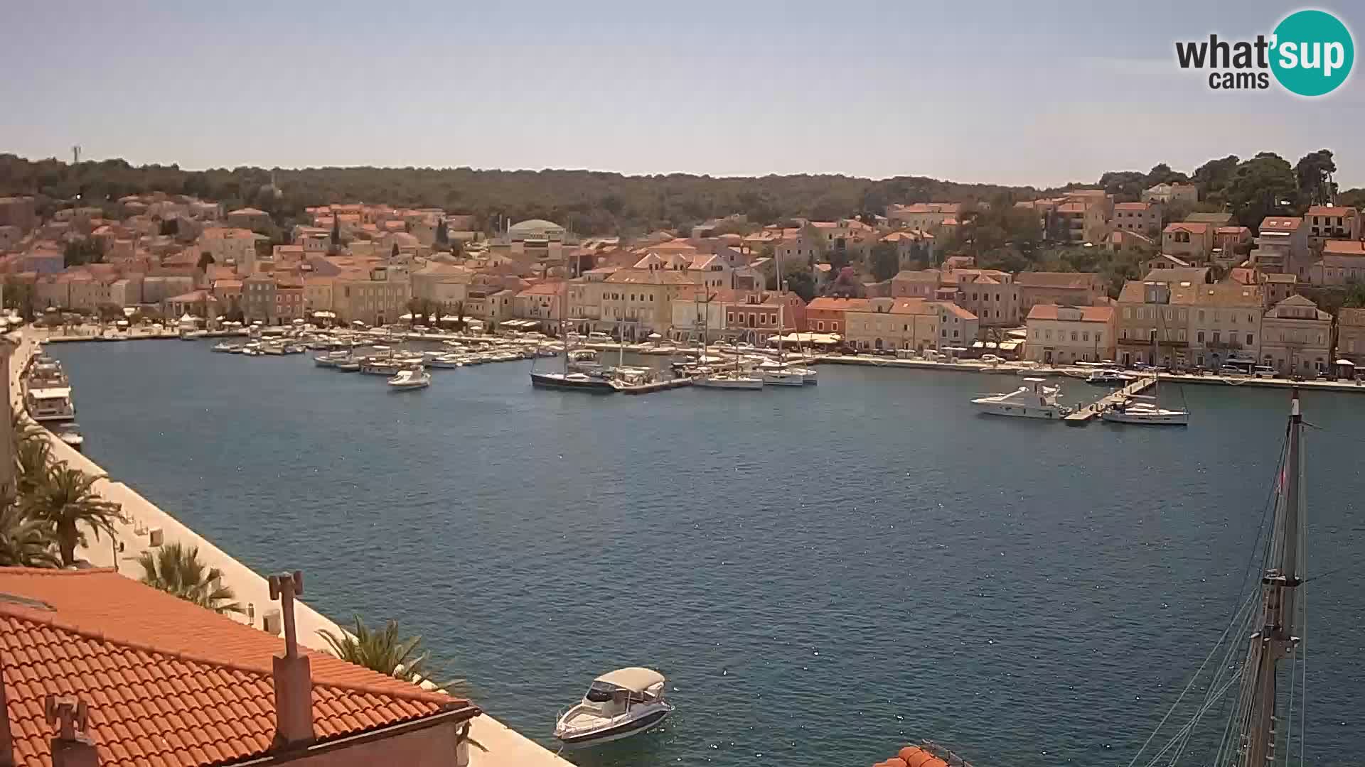 Webcam Mali Lošinj Riva Lošinjskih kapetana