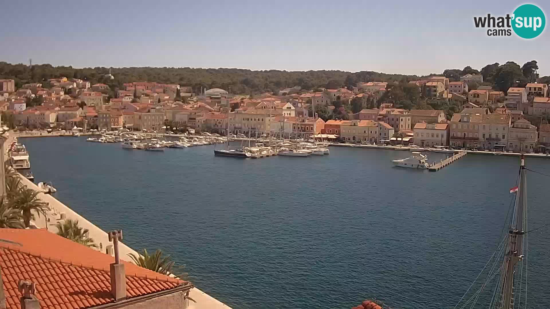 Webcam Live – Mali Lošinj – Riva Lošinjskih kapetana