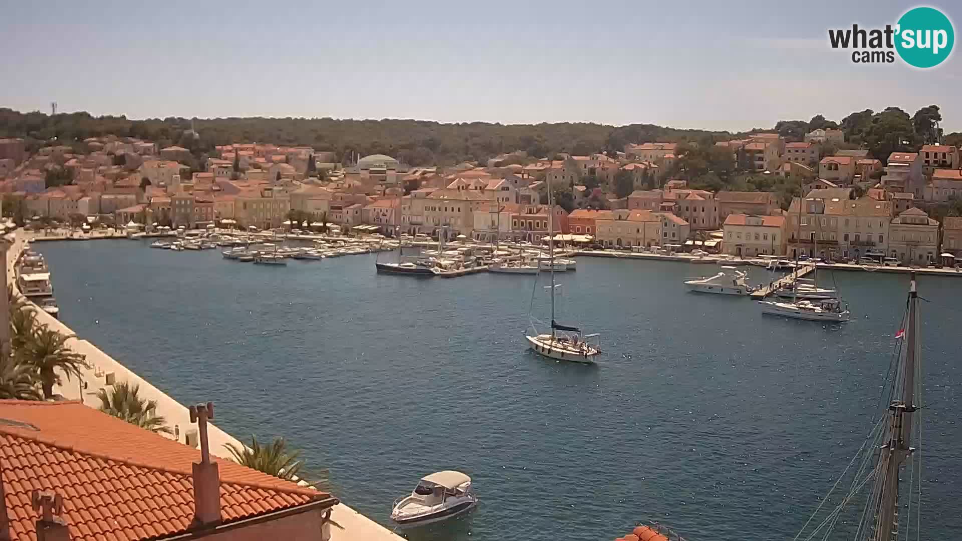 Webcam live – Lussinpiccolo – Riva dei capitani di Lussinpiccolo