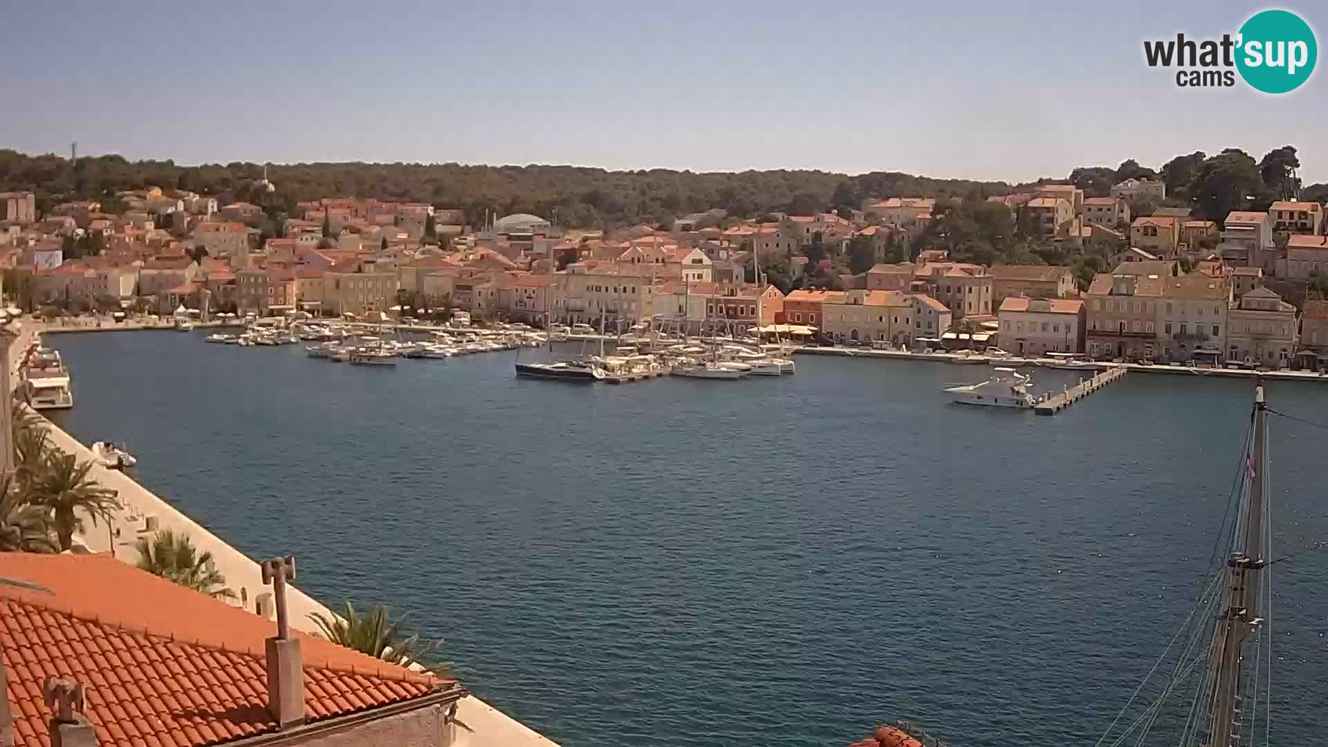 Webcam Live Mali Lošinj – Riva Lošinjskih kapetana