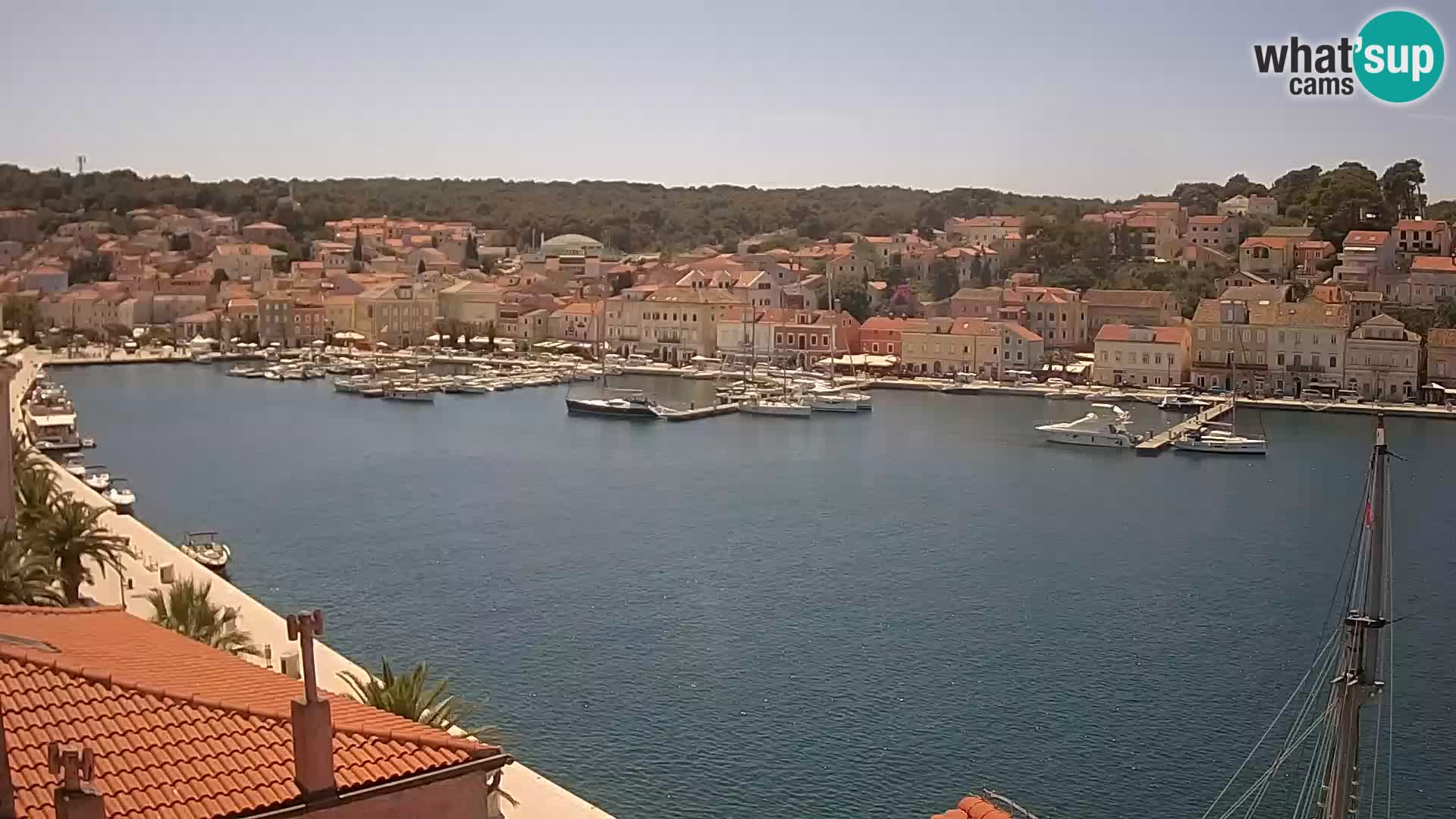 Webcam live – Lussinpiccolo – Riva dei capitani di Lussinpiccolo