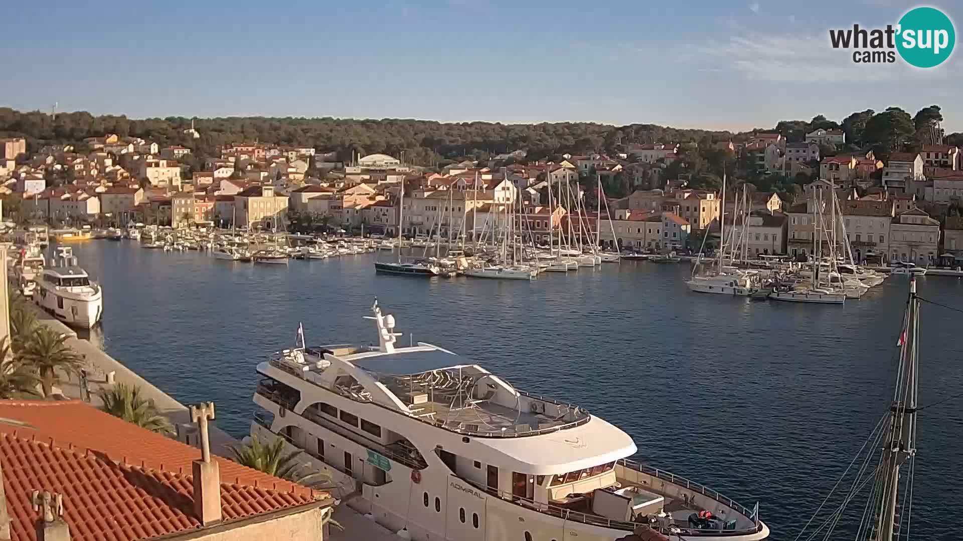 Webcam Live Mali Lošinj – Riva Lošinjskih kapetana