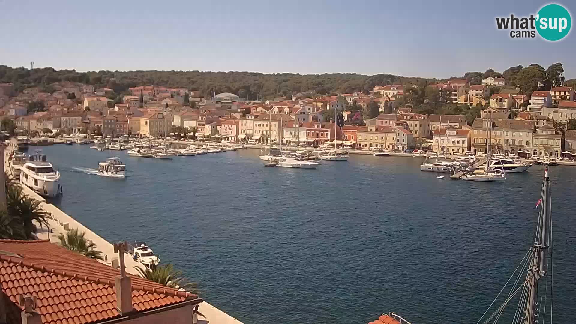 Webcam Live Mali Lošinj – Riva Lošinjskih kapetana
