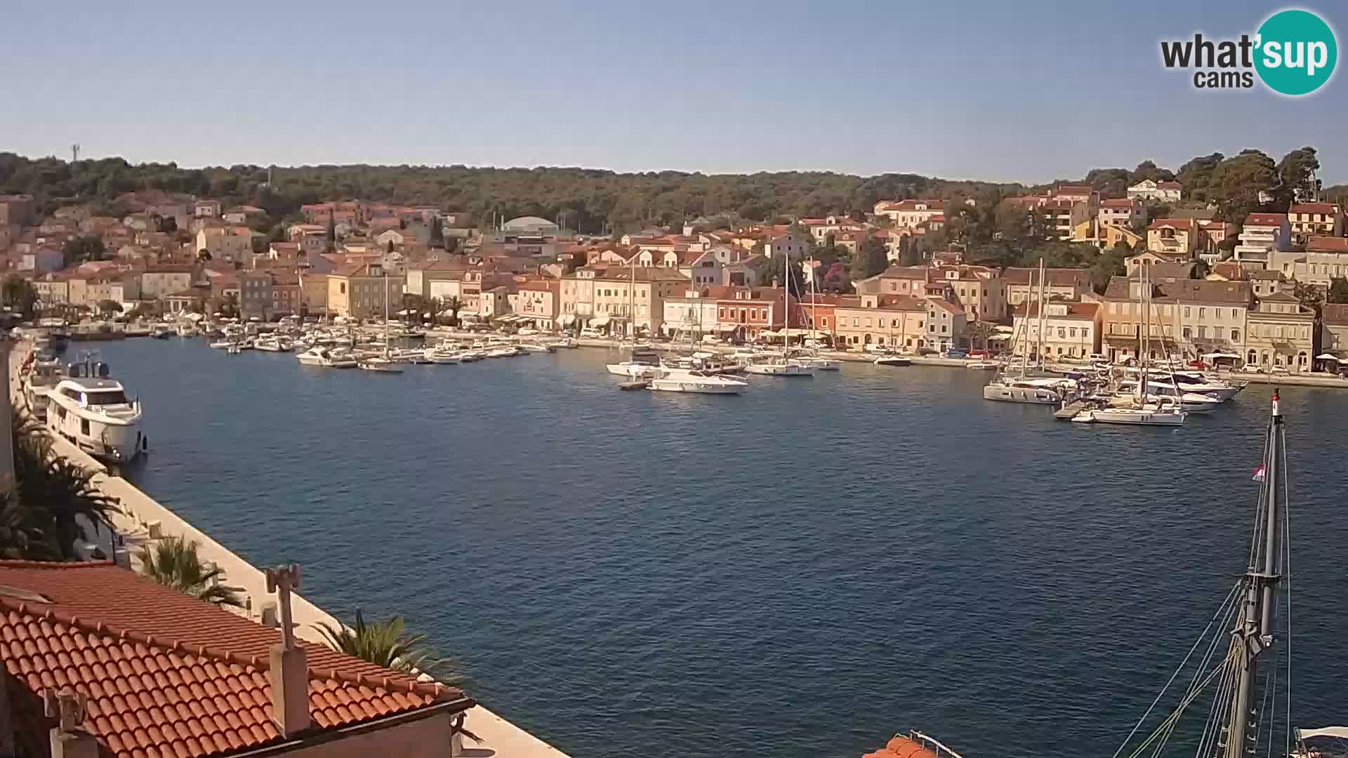 Webcam Live – Mali Lošinj – Riva Lošinjskih kapetana