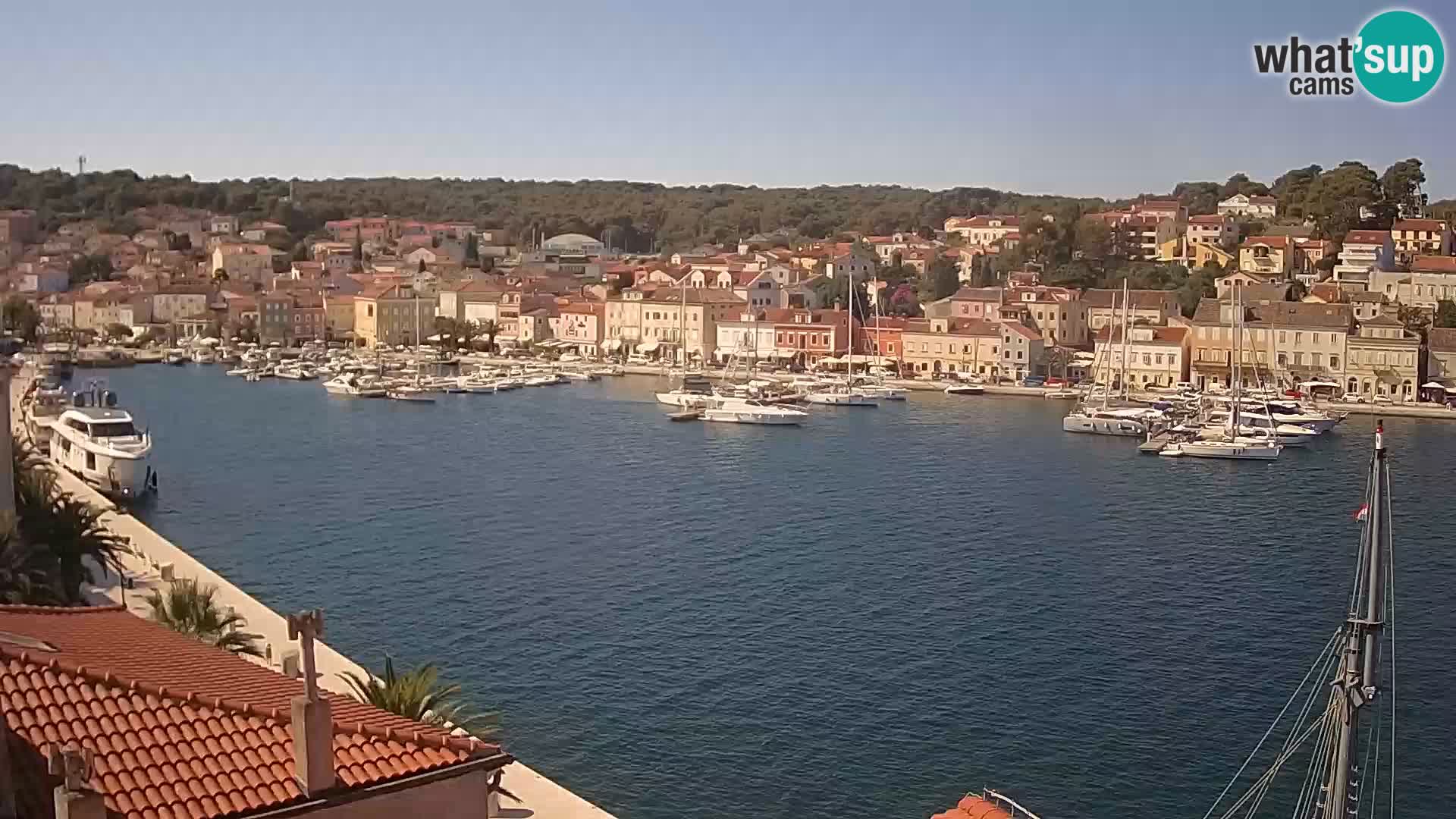 Webcam Mali Lošinj Riva Lošinjskih kapetana