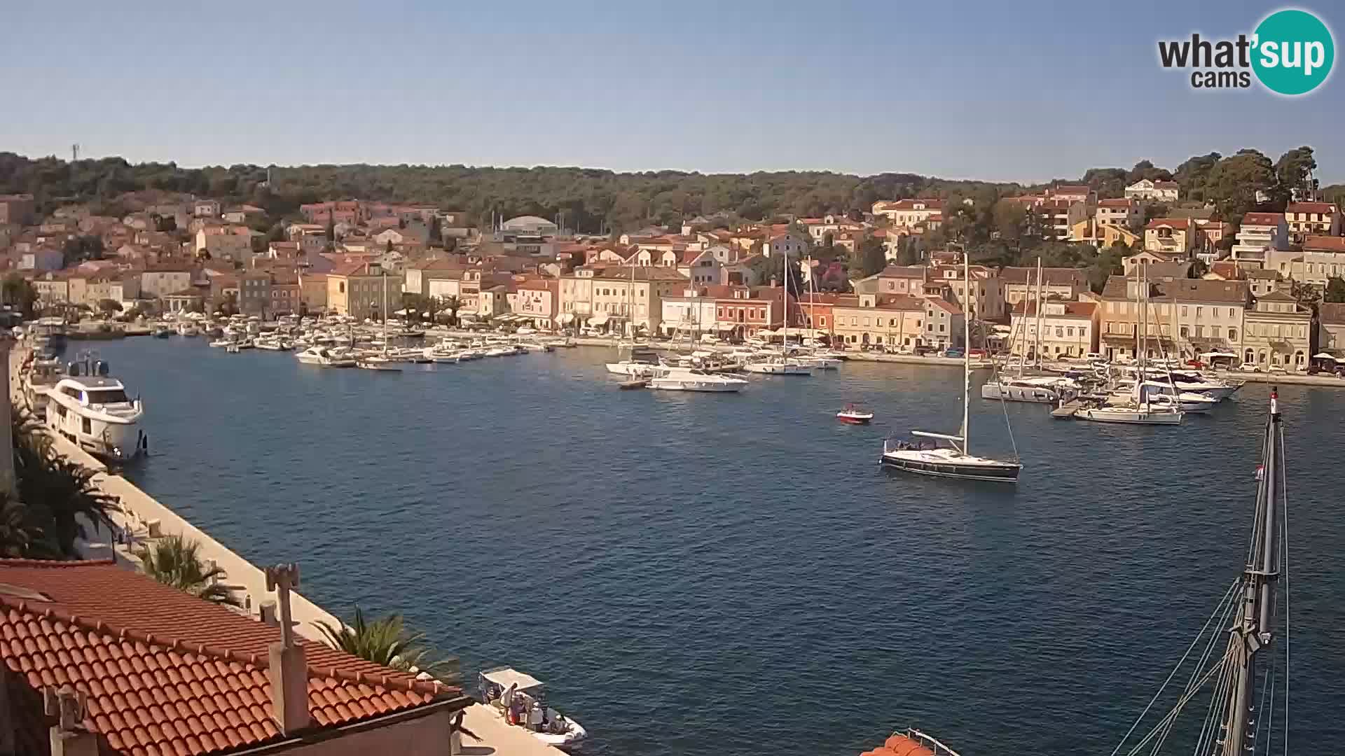 Webcam Live – Mali Lošinj – Riva Lošinjskih kapetana