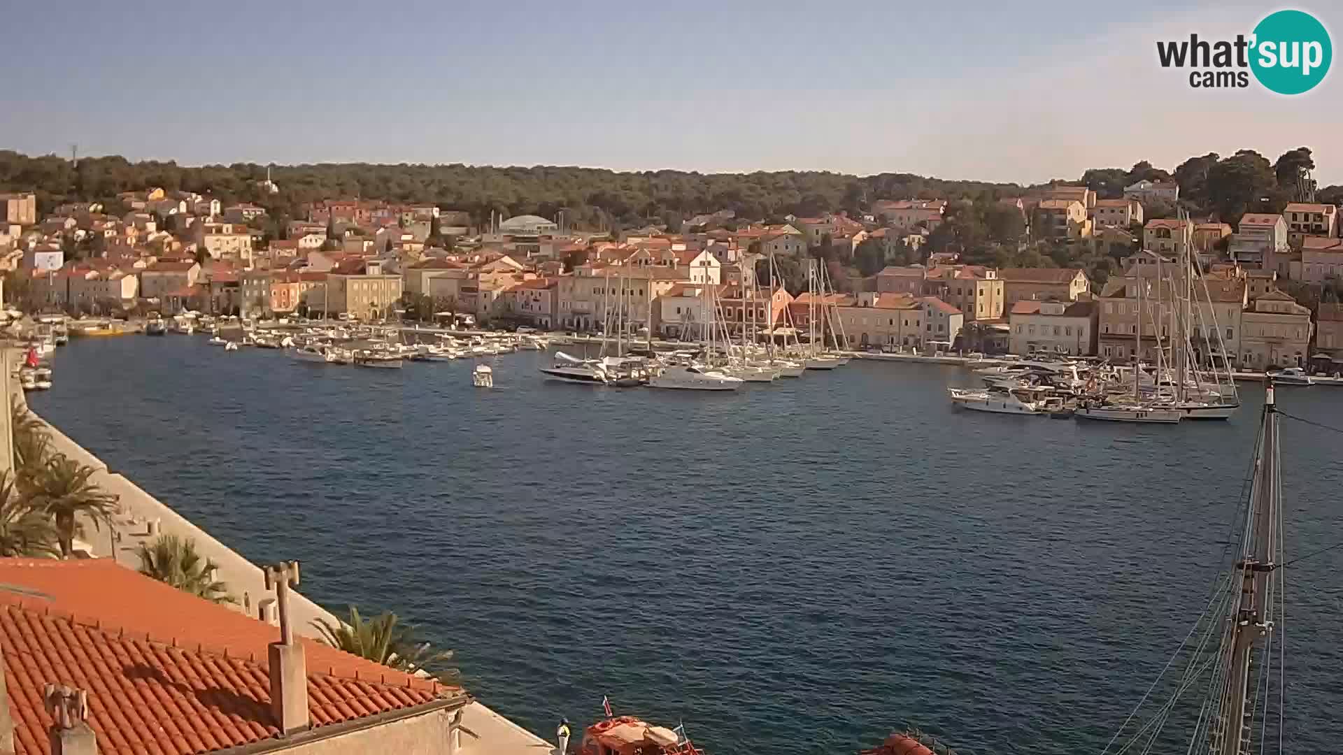 Webcam live – Lussinpiccolo – Riva dei capitani di Lussinpiccolo