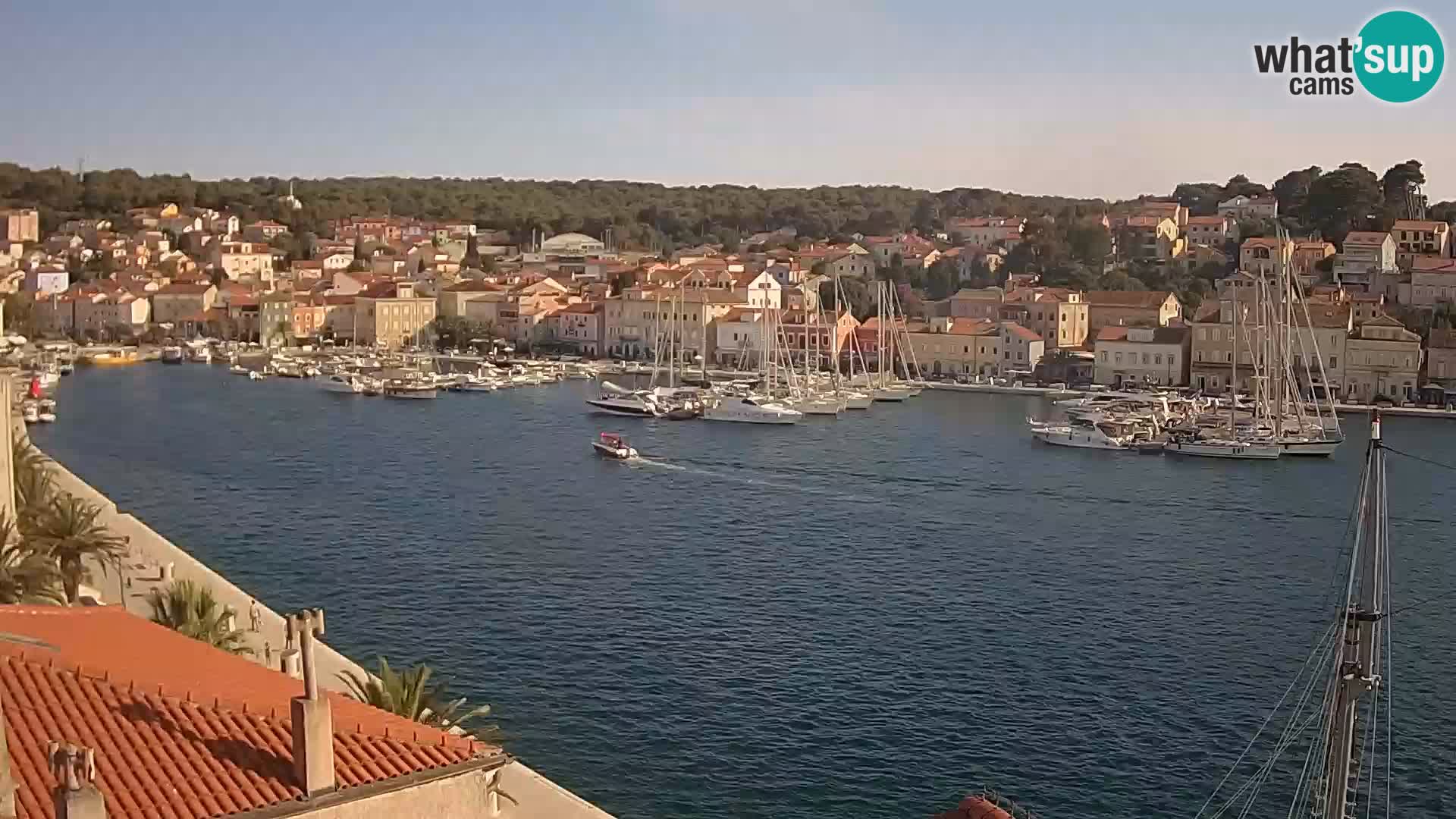 Webcam Mali Lošinj Riva Lošinjskih kapetana