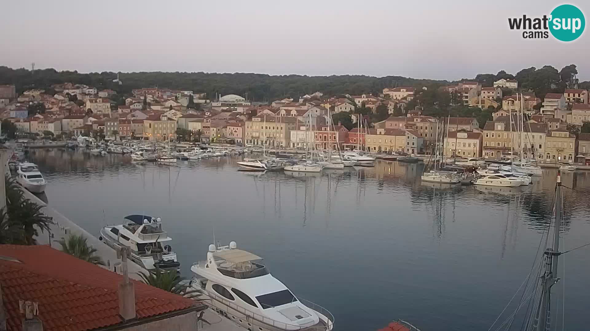 Webkamera Mali Lošinj Riva Lošinjskih kapetana
