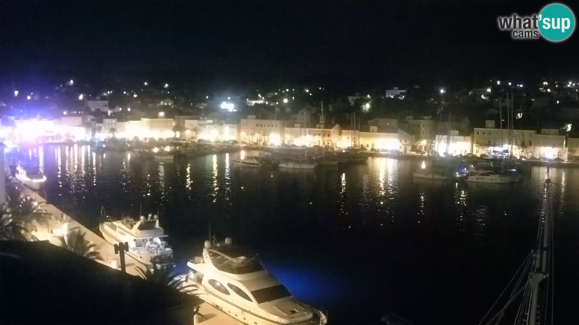 Spletna kamera Mali Lošinj Riva Lošinjskih kapitanov