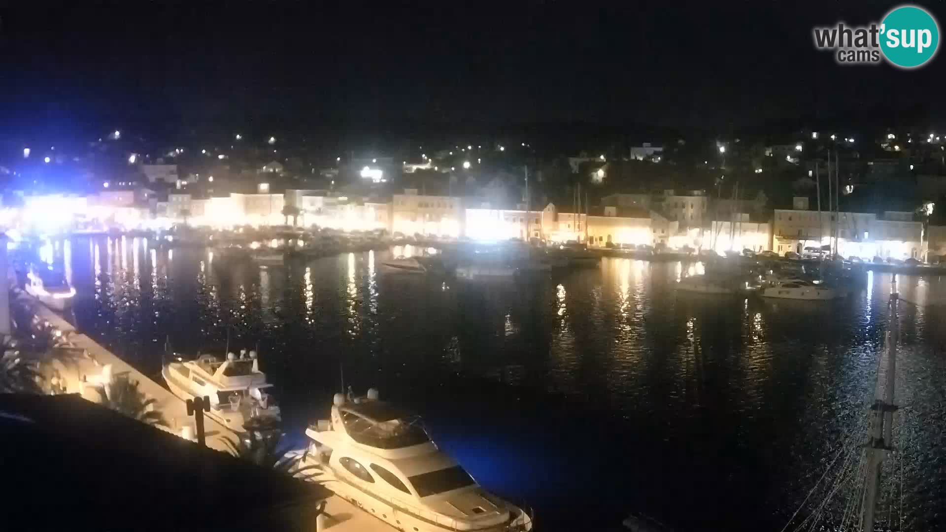 Webcam live – Lussinpiccolo – Riva dei capitani di Lussinpiccolo