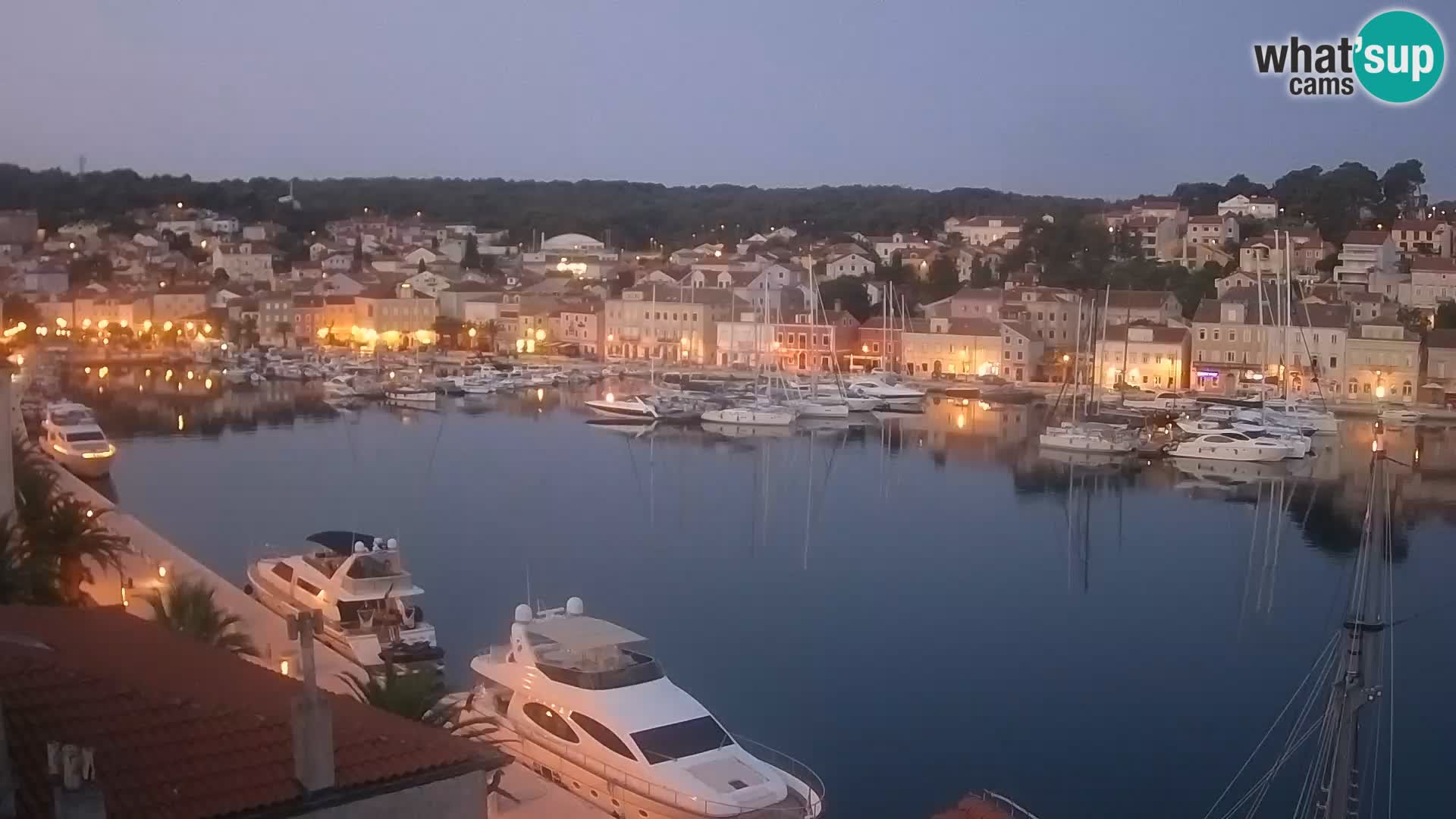 Webkamera Mali Lošinj Riva Lošinjskih kapetana