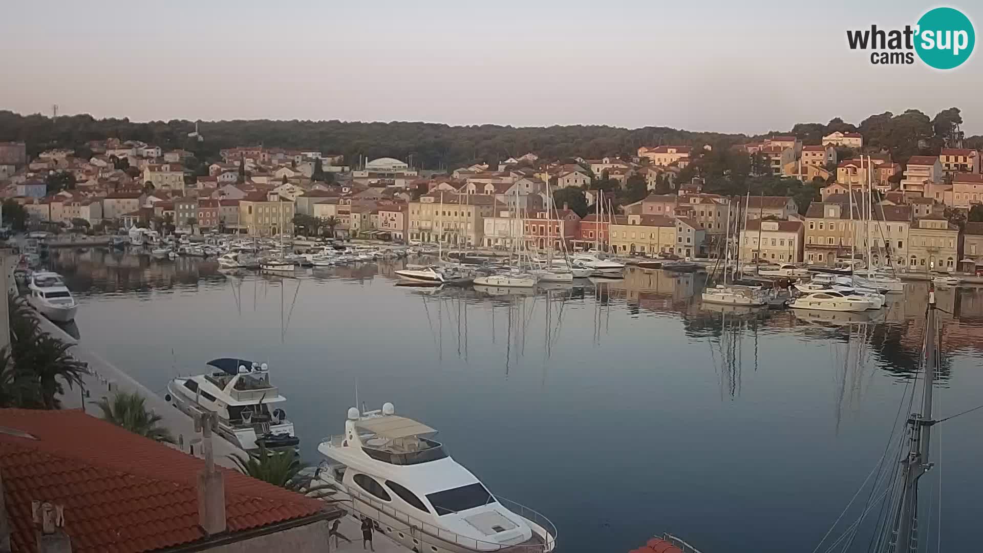 Webcam live – Lussinpiccolo – Riva dei capitani di Lussinpiccolo