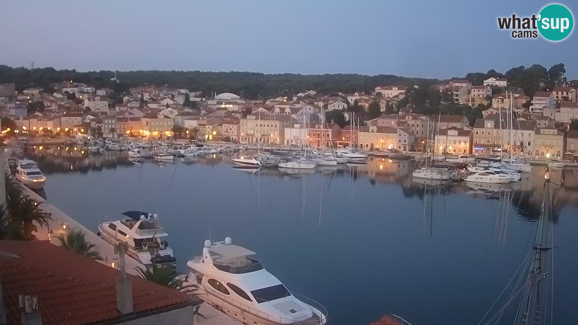 Webkamera Mali Lošinj Riva Lošinjskih kapetana