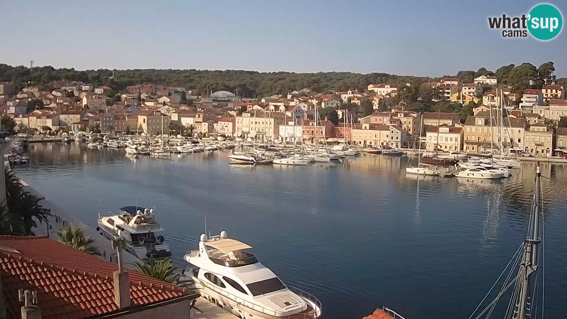Webkamera Mali Lošinj Riva Lošinjskih kapetana