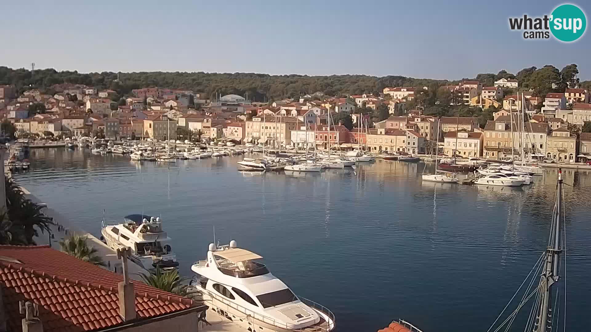Webcam Mali Lošinj Riva Lošinjskih kapetana