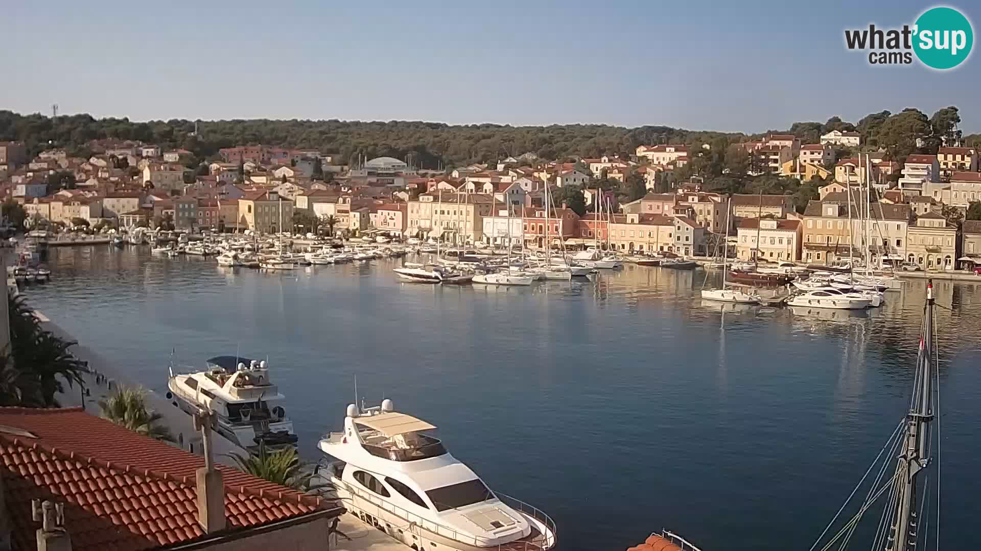Webcam live – Lussinpiccolo – Riva dei capitani di Lussinpiccolo
