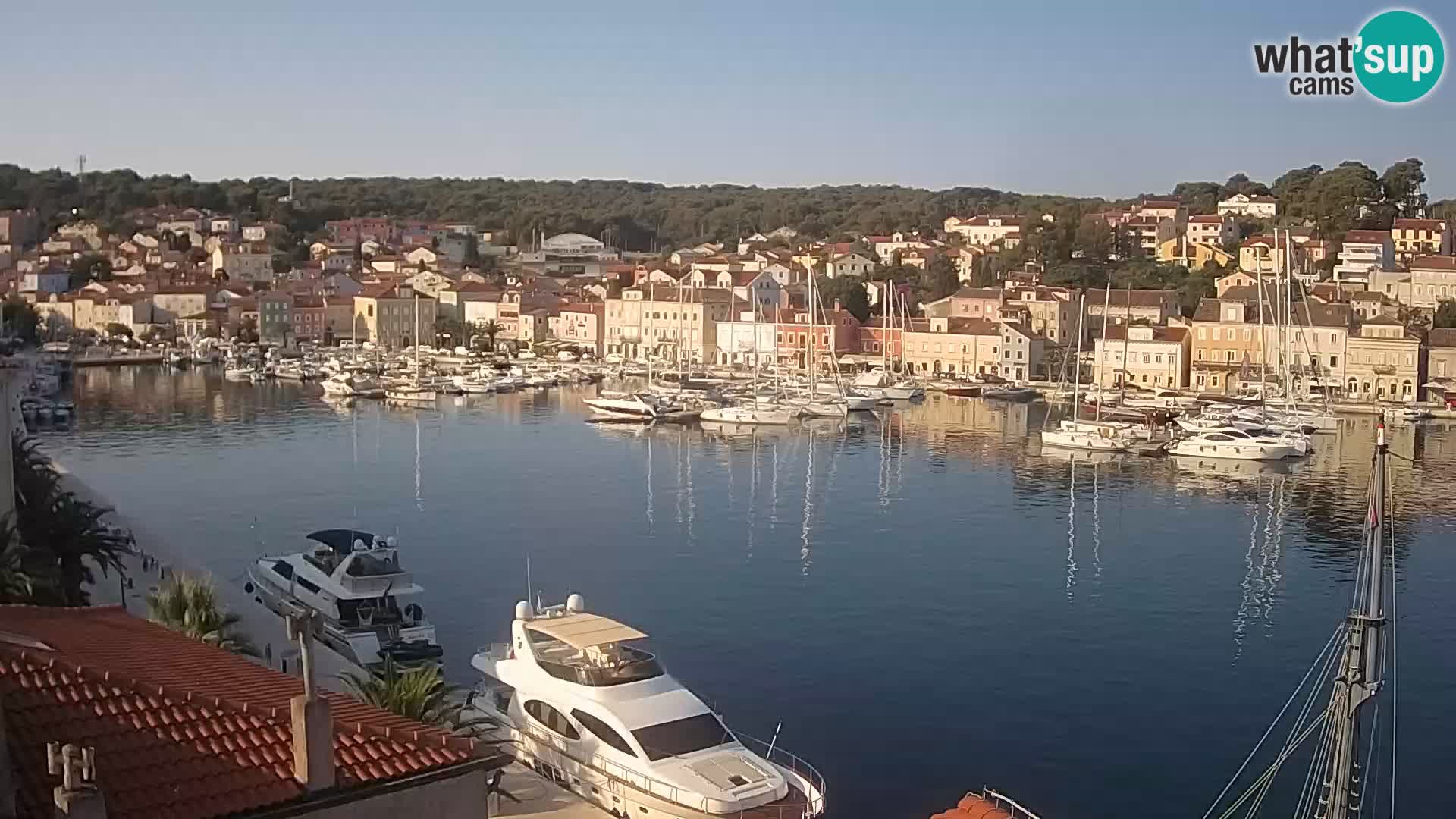 Webcam Live Mali Lošinj – Riva Lošinjskih kapetana