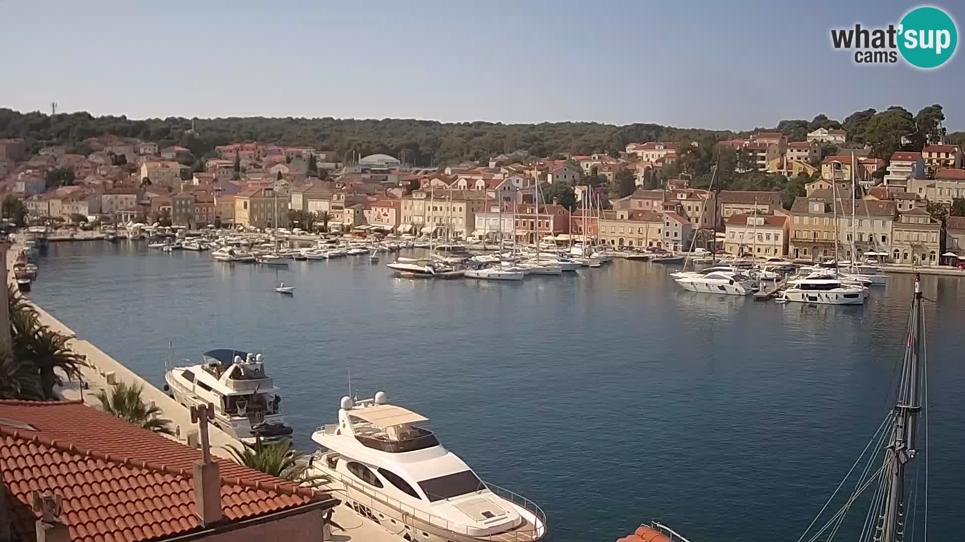 Webcam live – Lussinpiccolo – Riva dei capitani di Lussinpiccolo