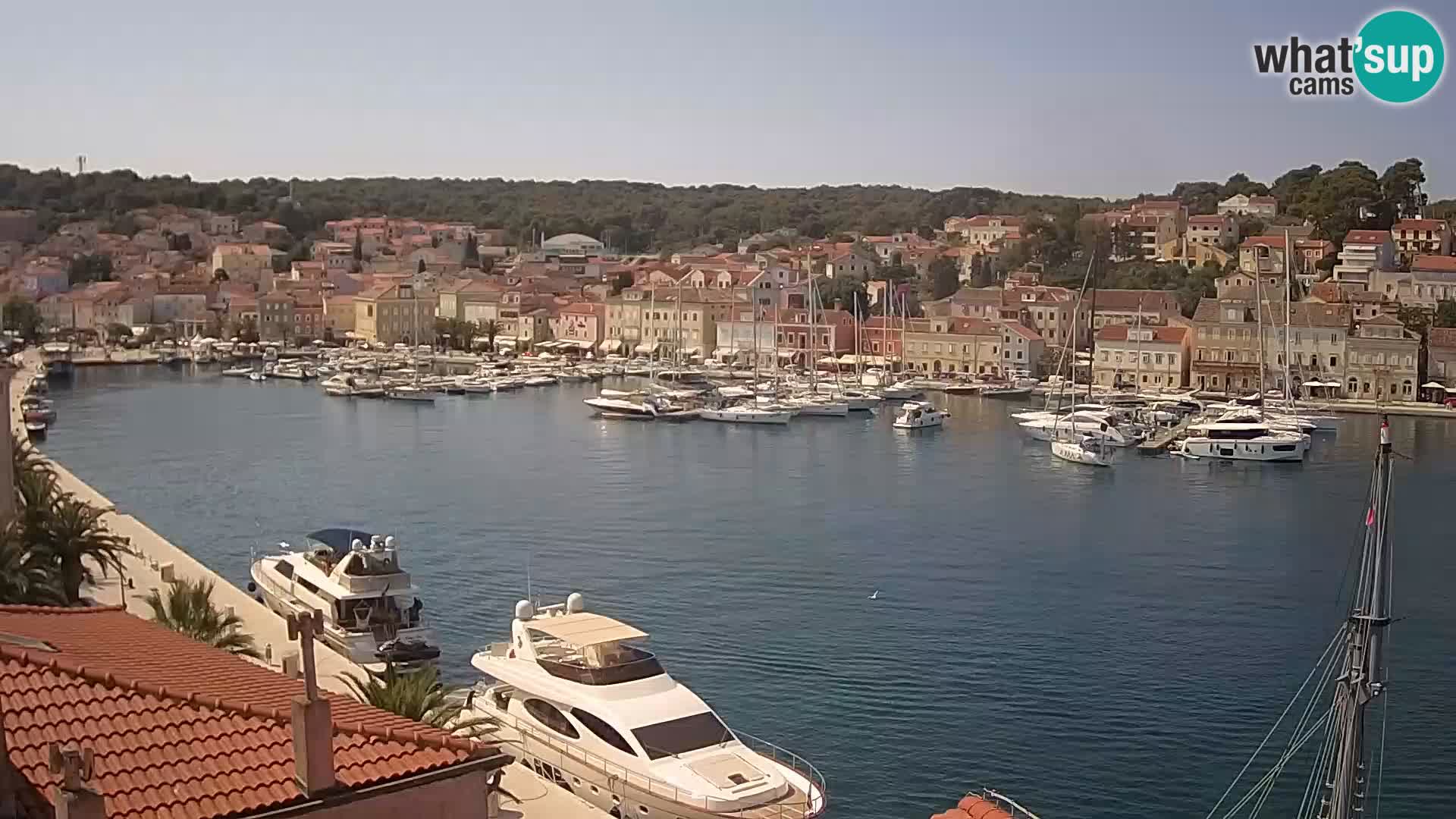 Webcam Live Mali Lošinj – Riva Lošinjskih kapetana