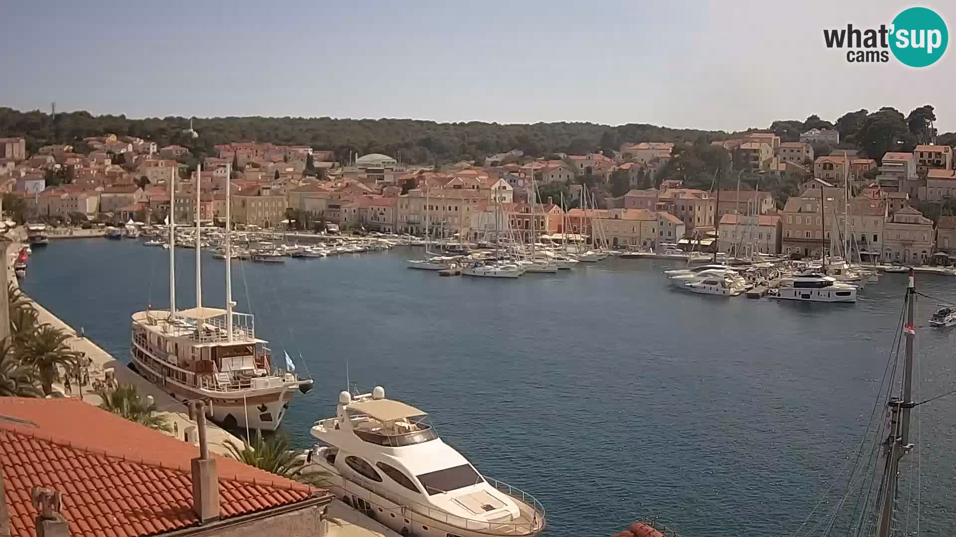 Webkamera Mali Lošinj Riva Lošinjskih kapetana