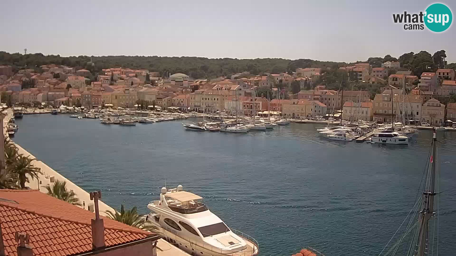 Webcam live – Lussinpiccolo – Riva dei capitani di Lussinpiccolo
