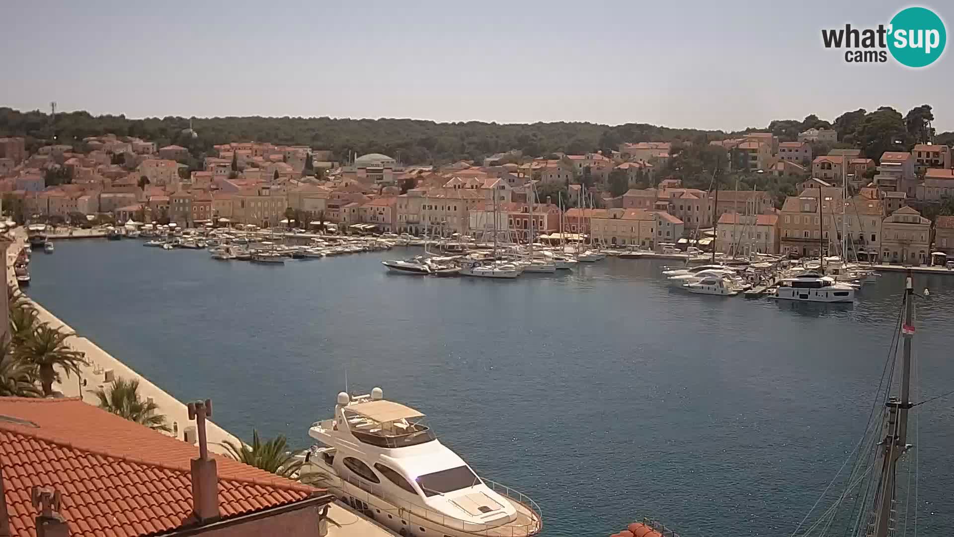 Webcam Mali Lošinj Riva Lošinjskih kapetana