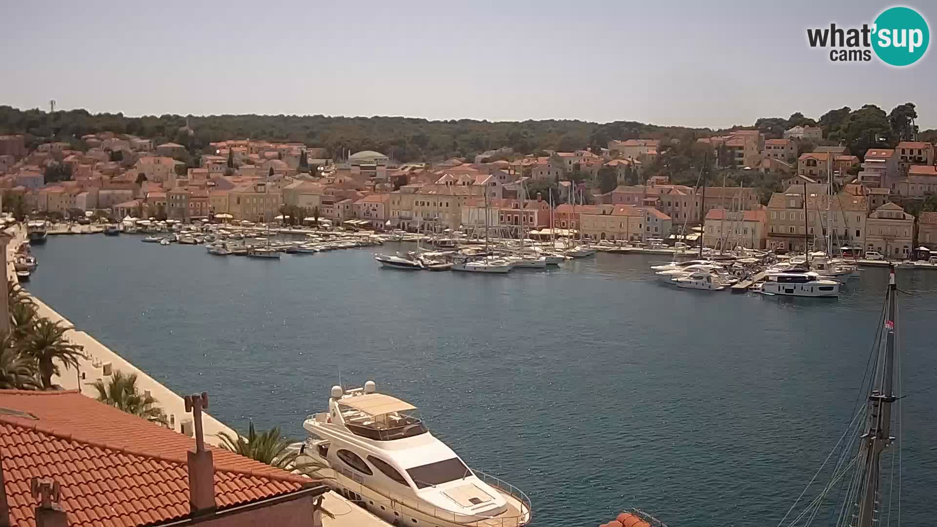 Webcam live – Lussinpiccolo – Riva dei capitani di Lussinpiccolo