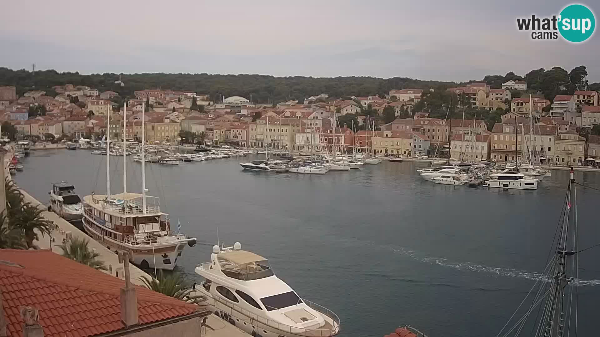 Spletna kamera Mali Lošinj Riva Lošinjskih kapitanov
