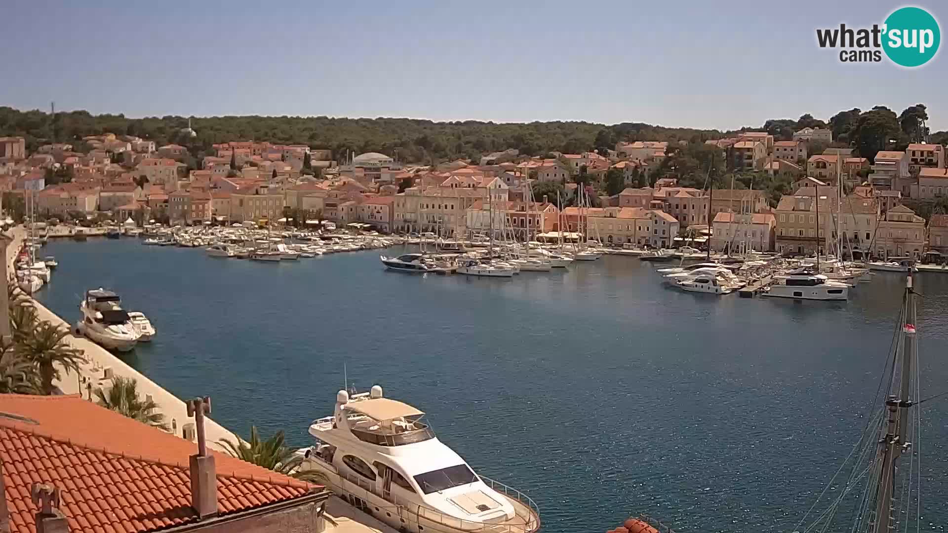 Webkamera Mali Lošinj Riva Lošinjskih kapetana